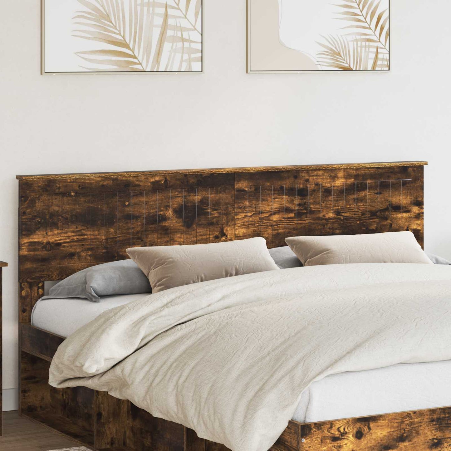 Headboard Smoked Oak Engineered wood