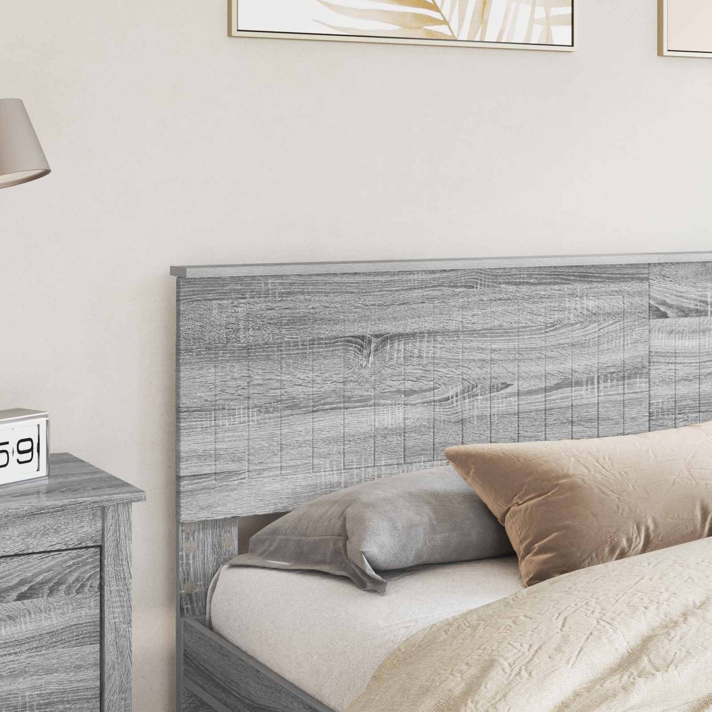 Headboard Grey Sonoma Engineered wood