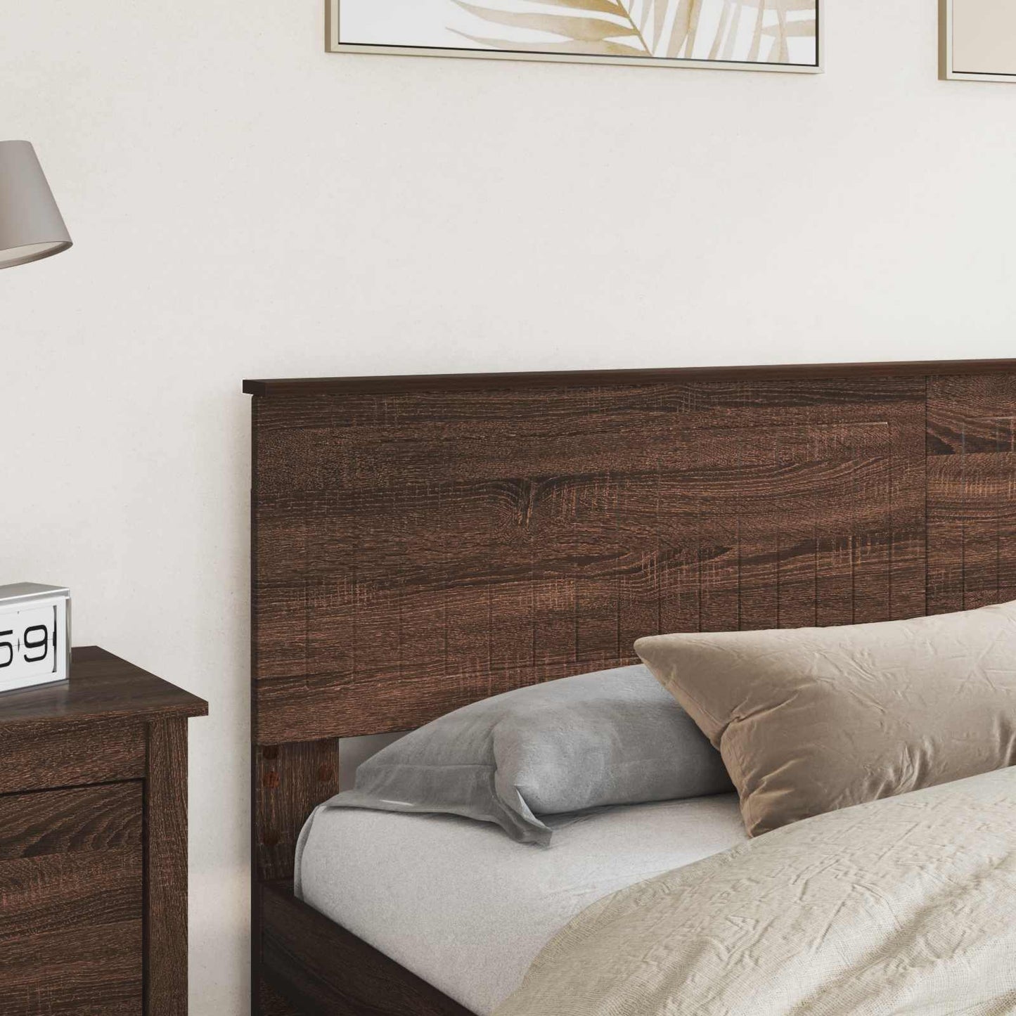 Headboard Brown Oak Engineered wood
