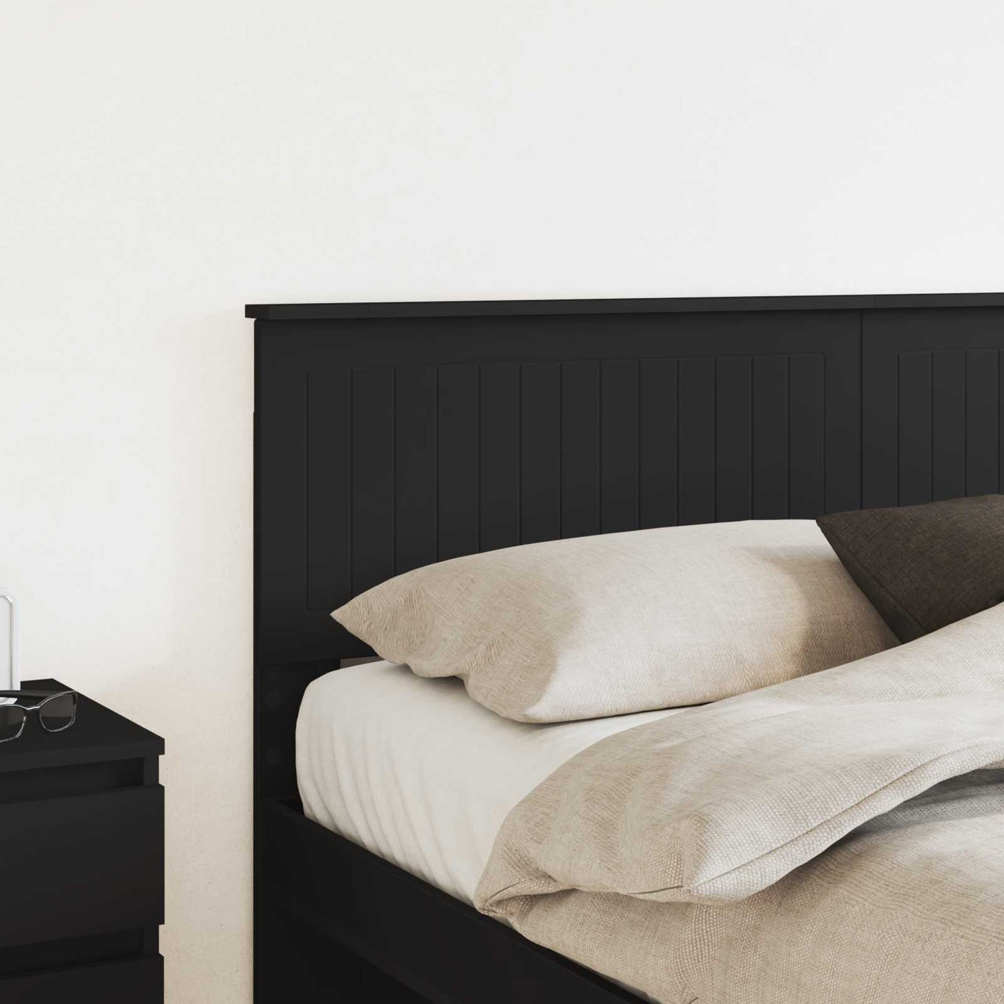 Headboard Black Oak Engineered wood