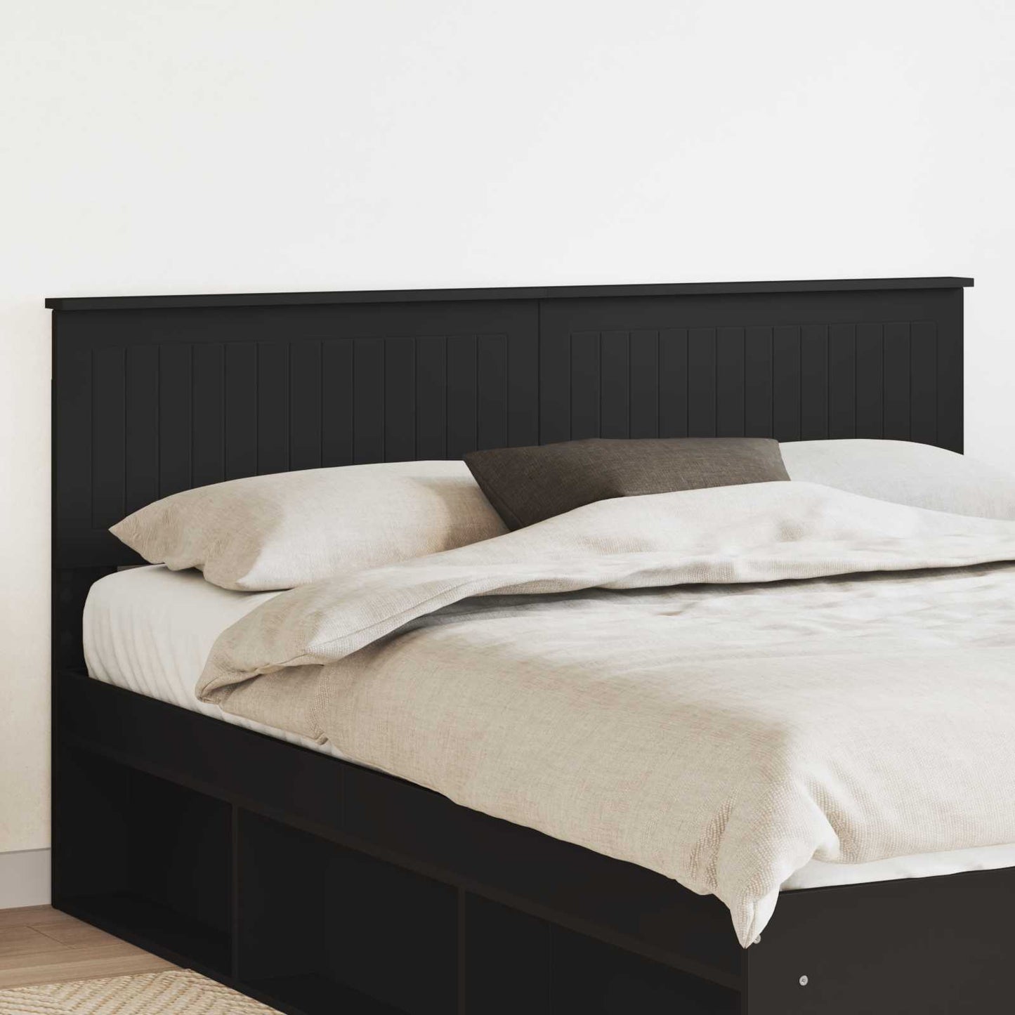 Headboard Black Oak Engineered wood