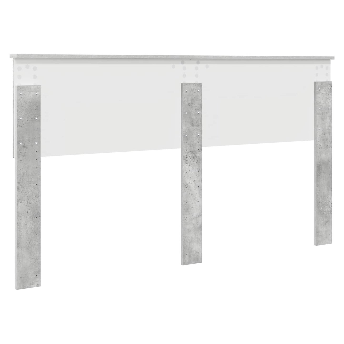 Headboard Concrete Grey Engineered wood