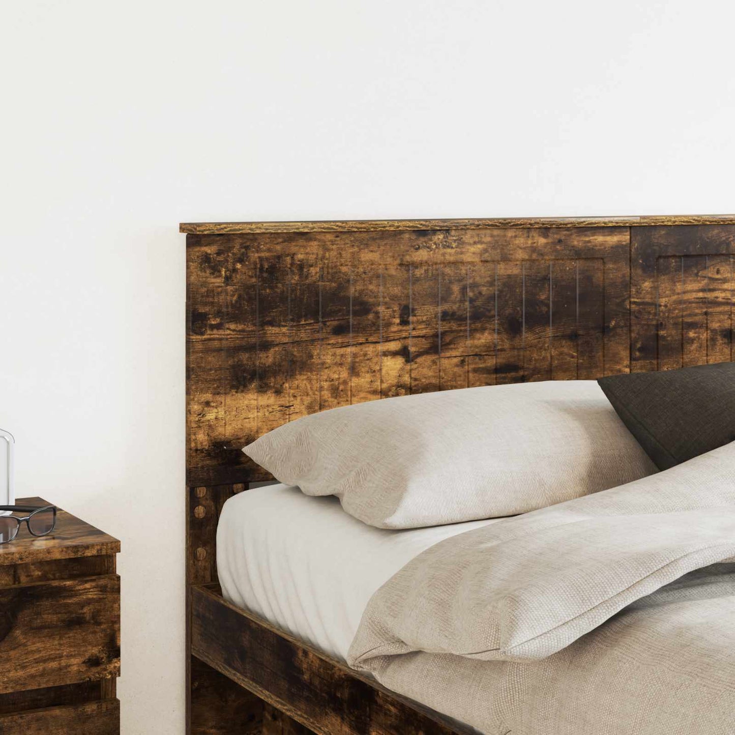 Headboard Smoked Oak Engineered wood