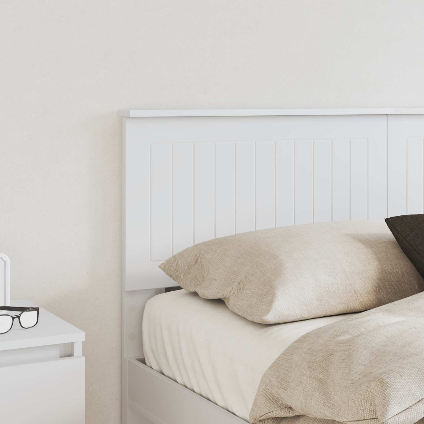 Headboard White Engineered wood