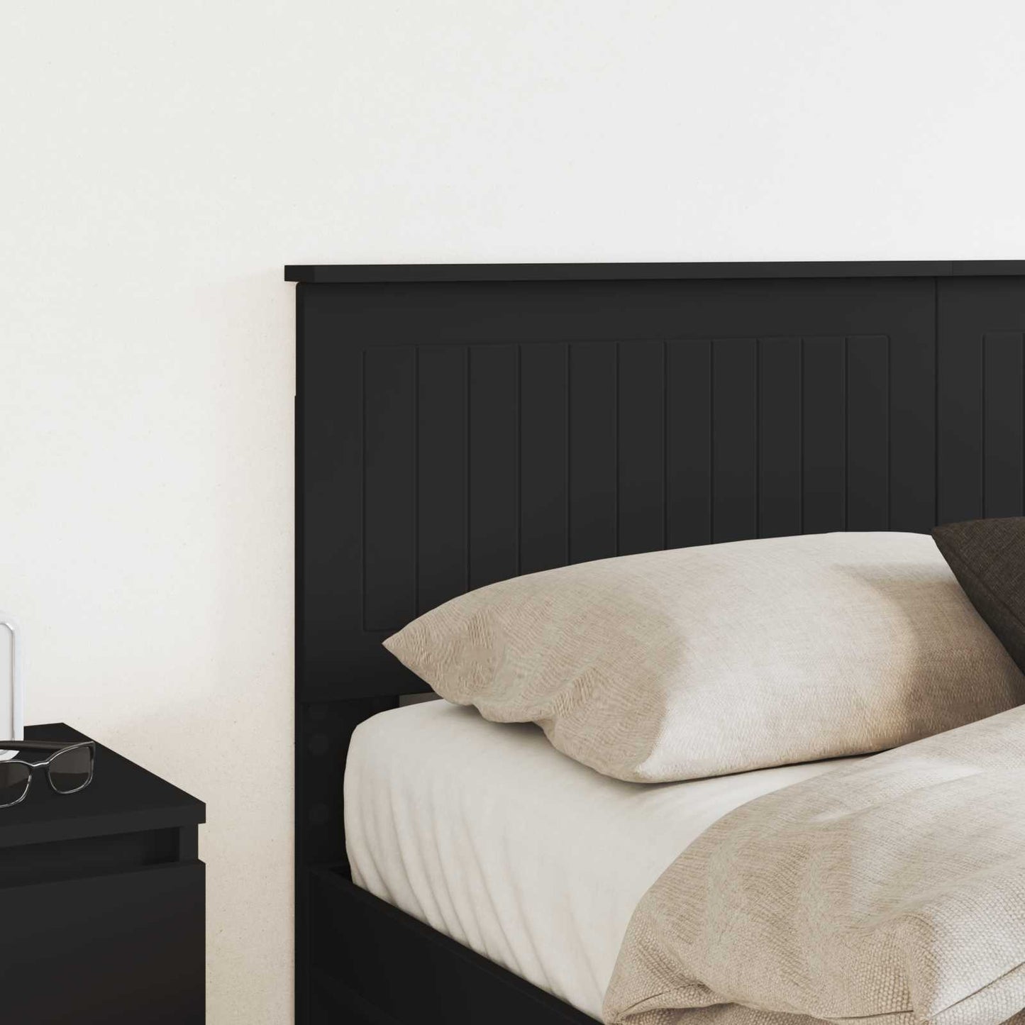 Headboard Black Oak Engineered wood