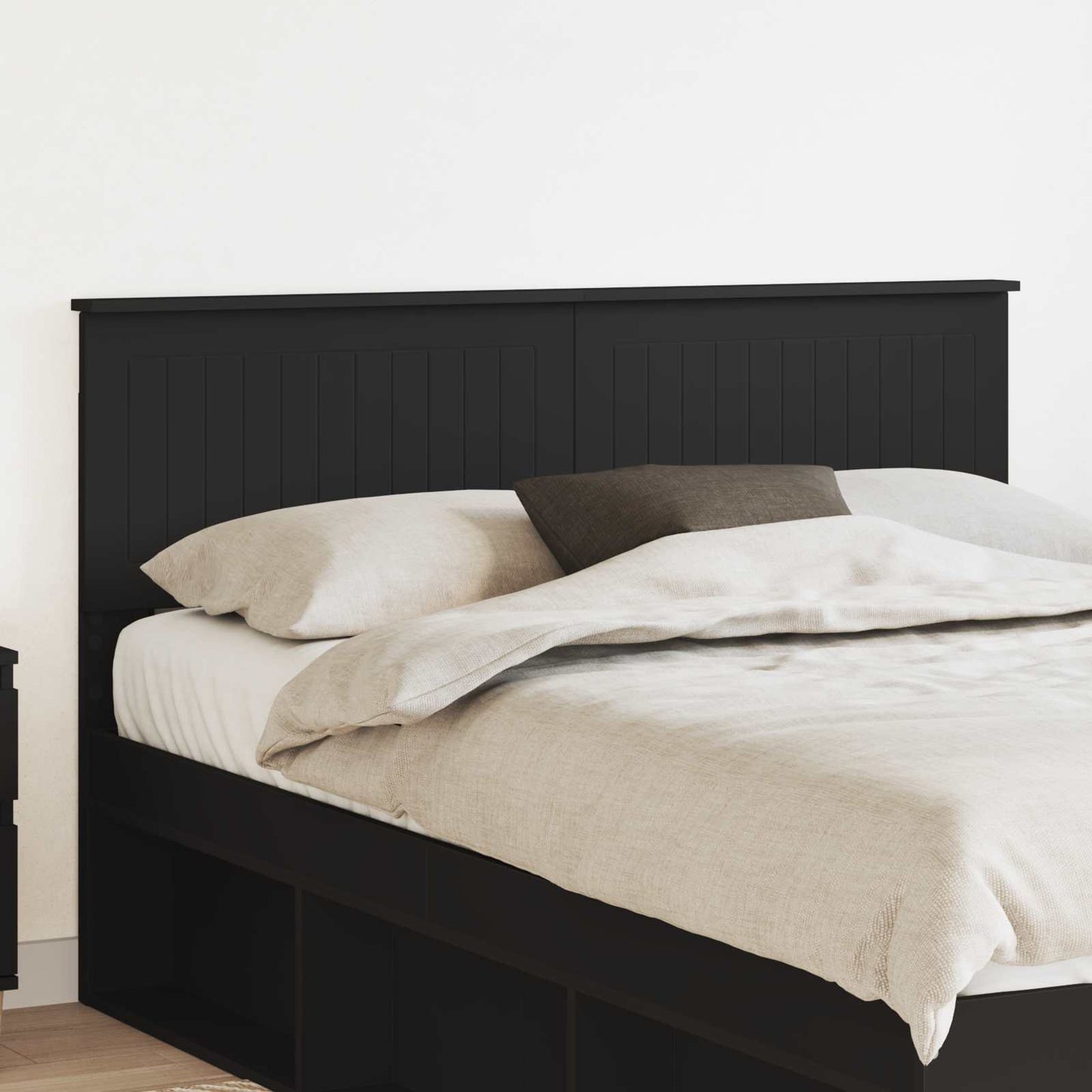 Headboard Black Oak Engineered wood