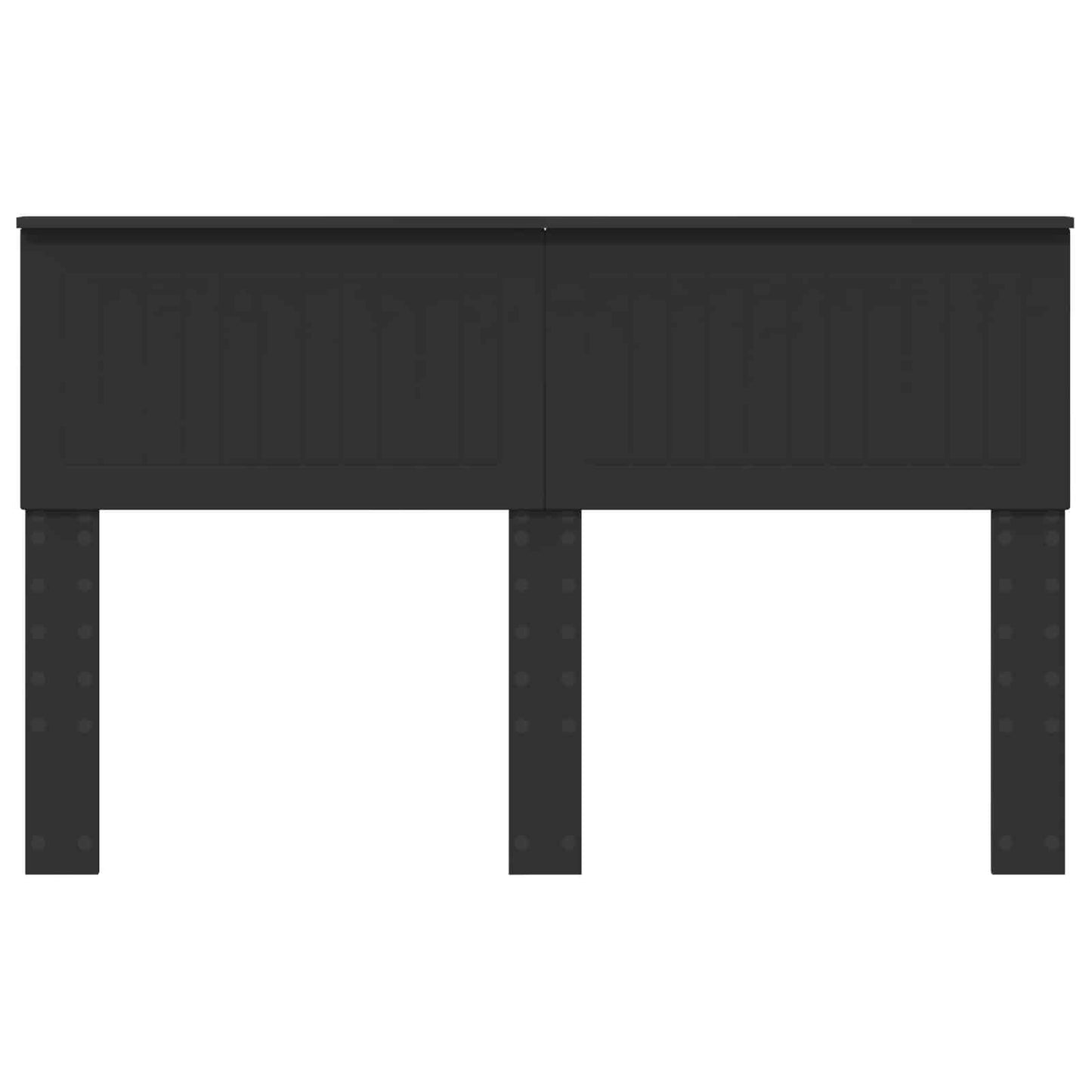Headboard Black Oak Engineered wood