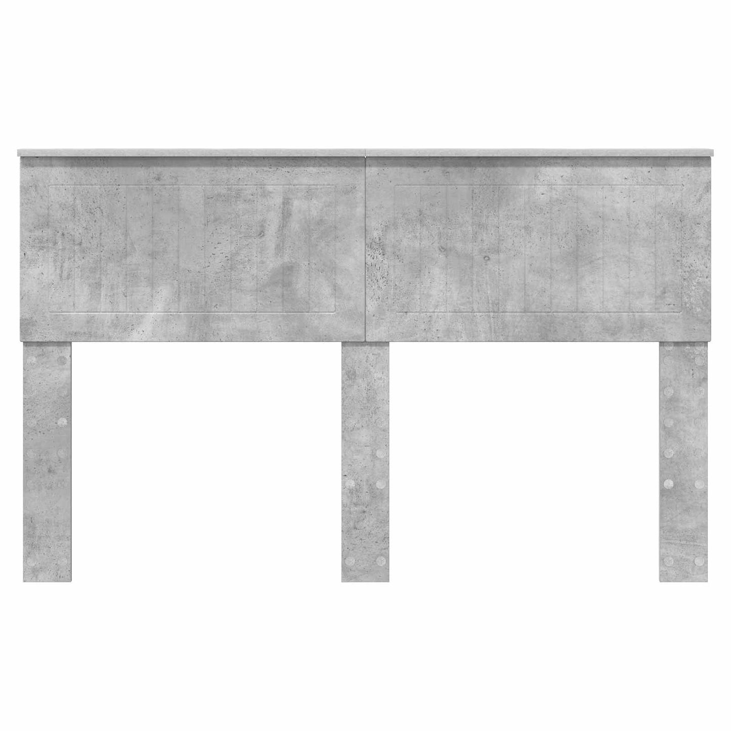 Headboard Concrete Grey Engineered wood