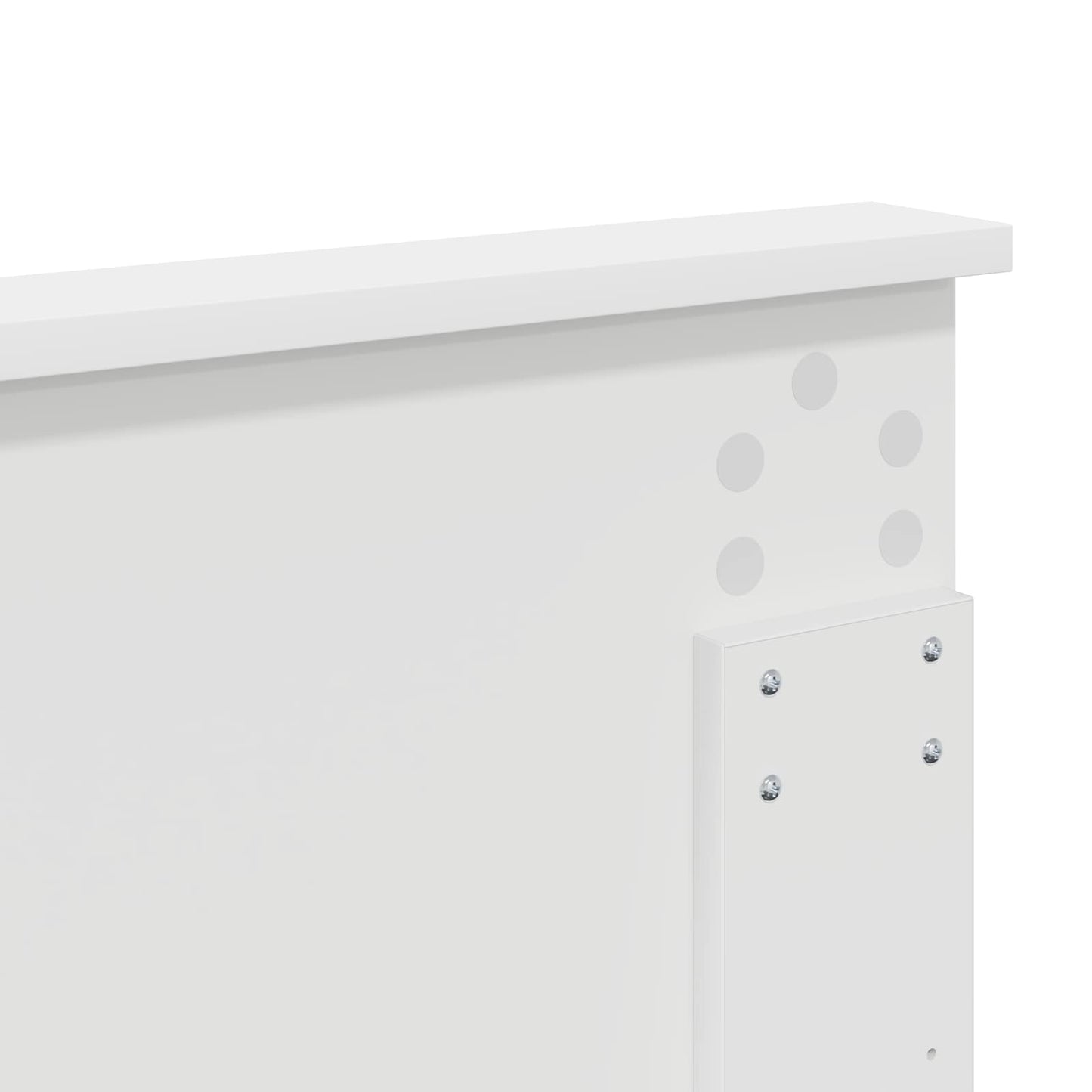 Headboard Gloss White Engineered wood