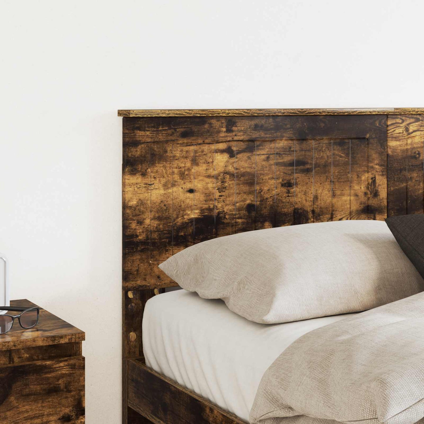 Headboard Smoked Oak Engineered wood