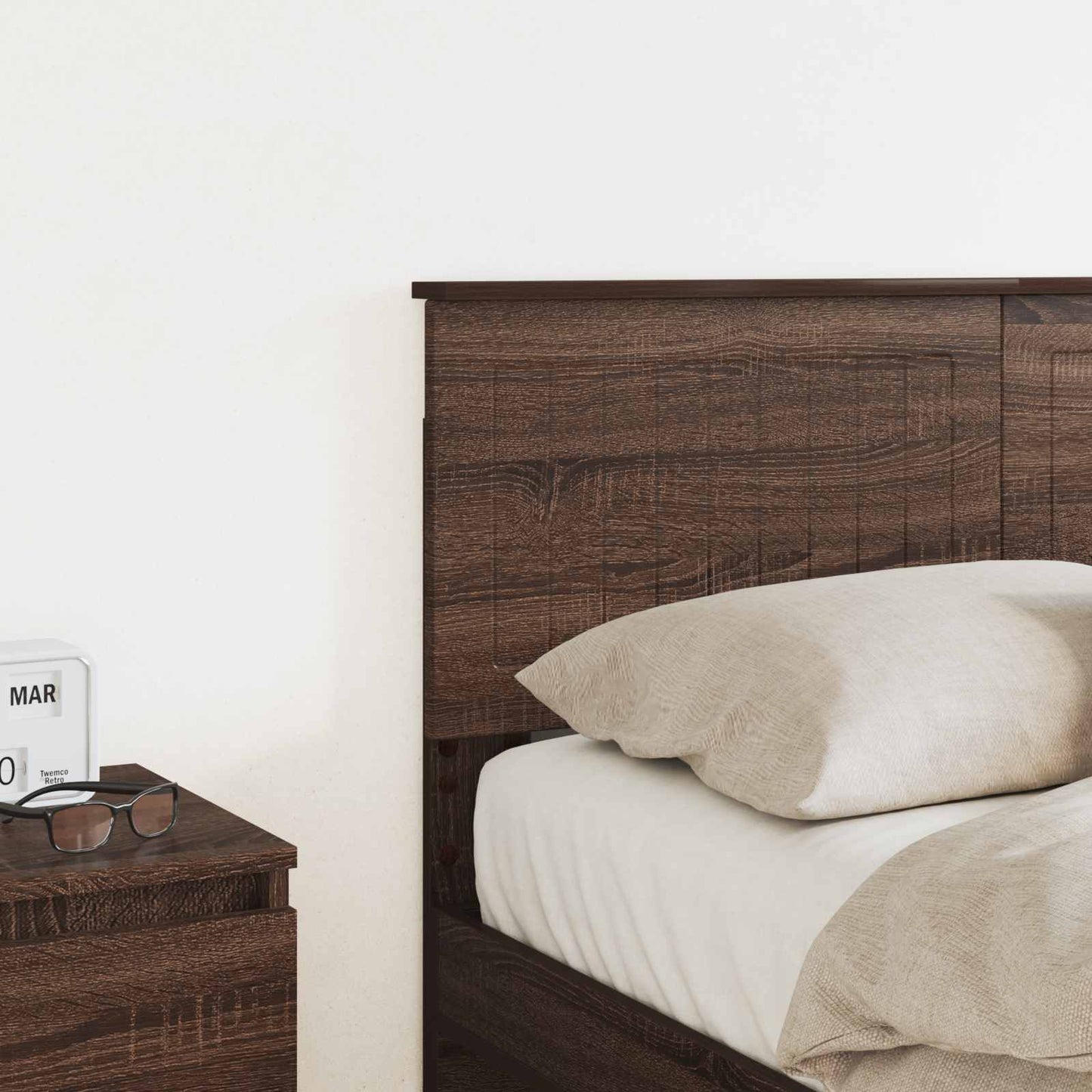 Headboard Brown Oak Engineered wood