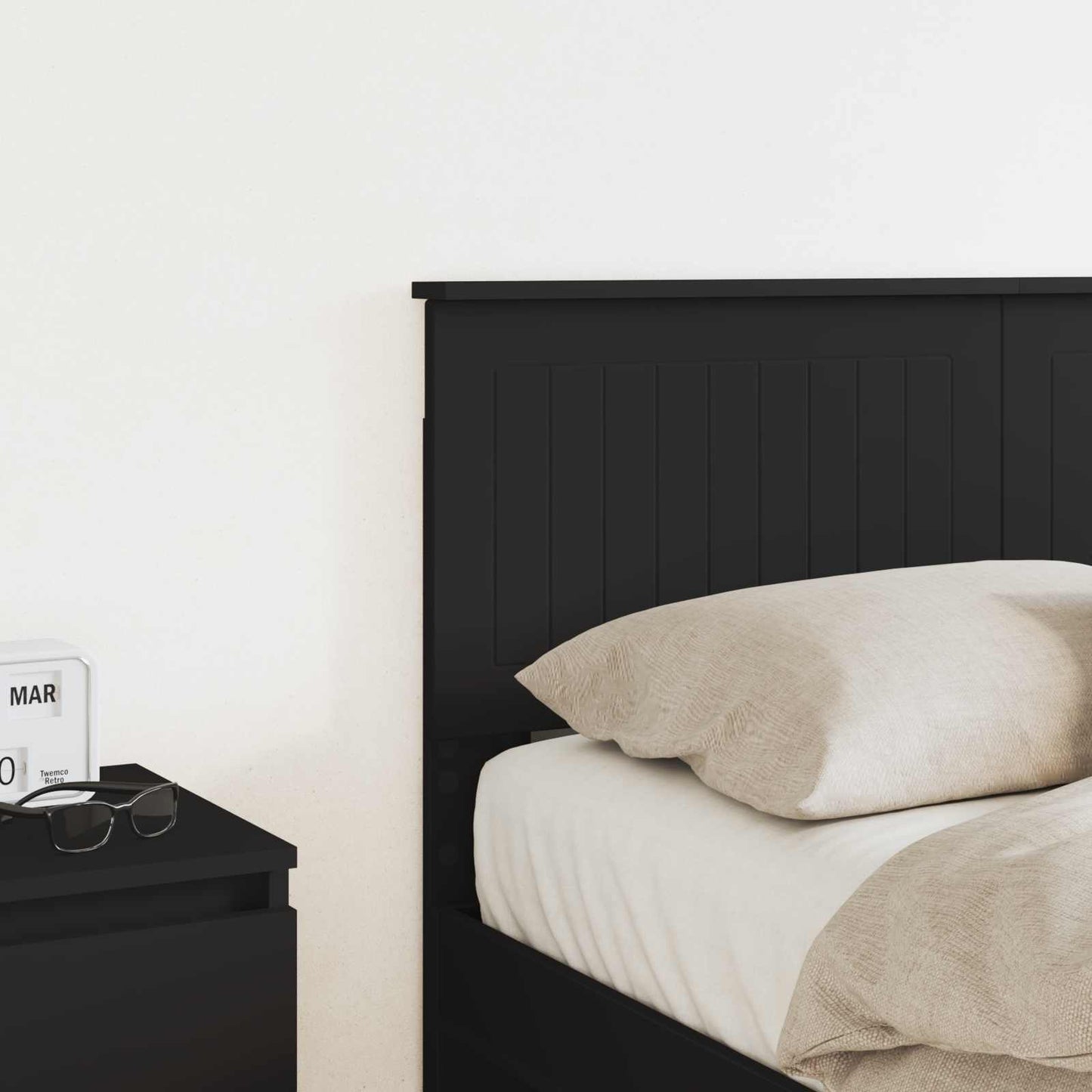 Headboard Black Oak Engineered wood