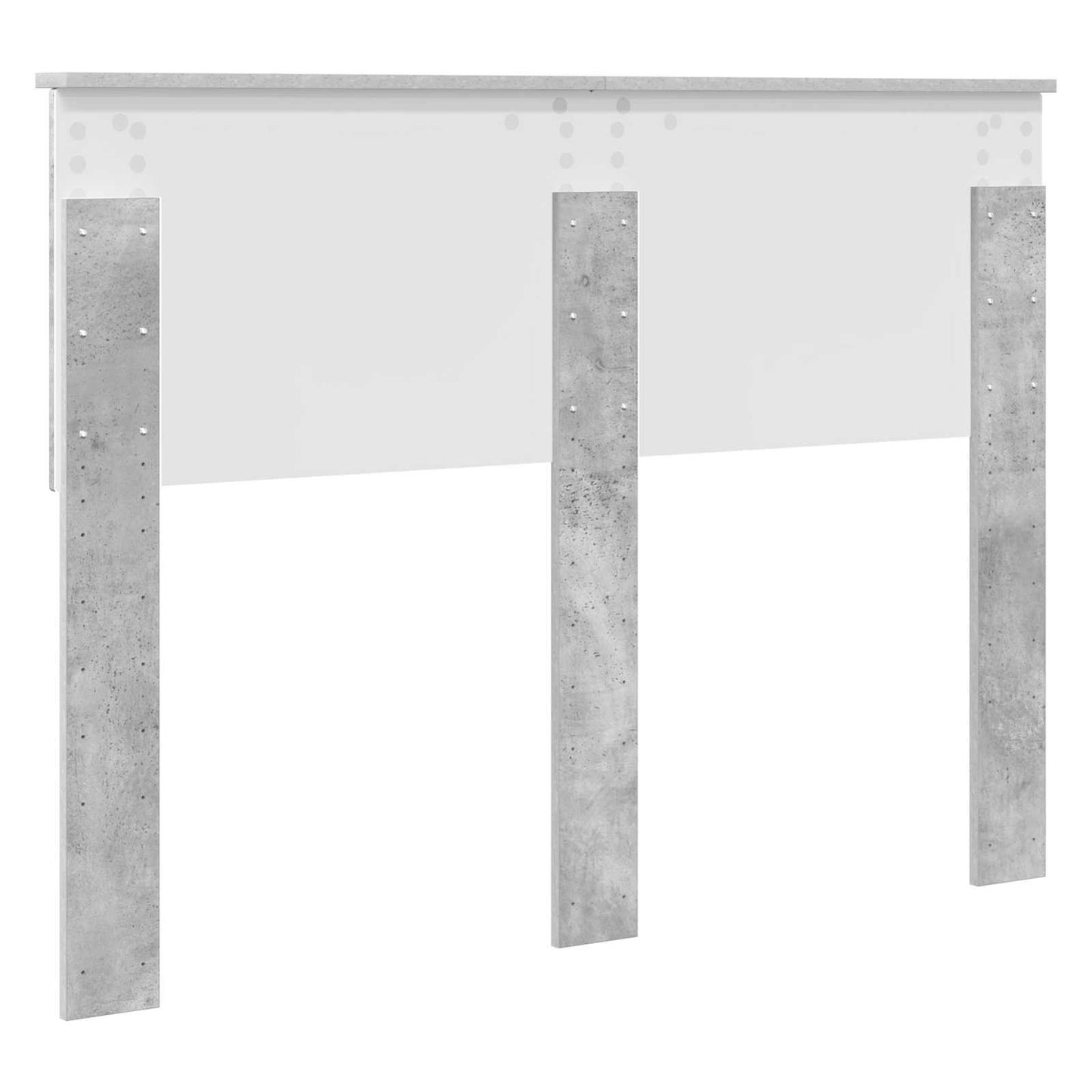 Headboard Concrete Grey Engineered wood