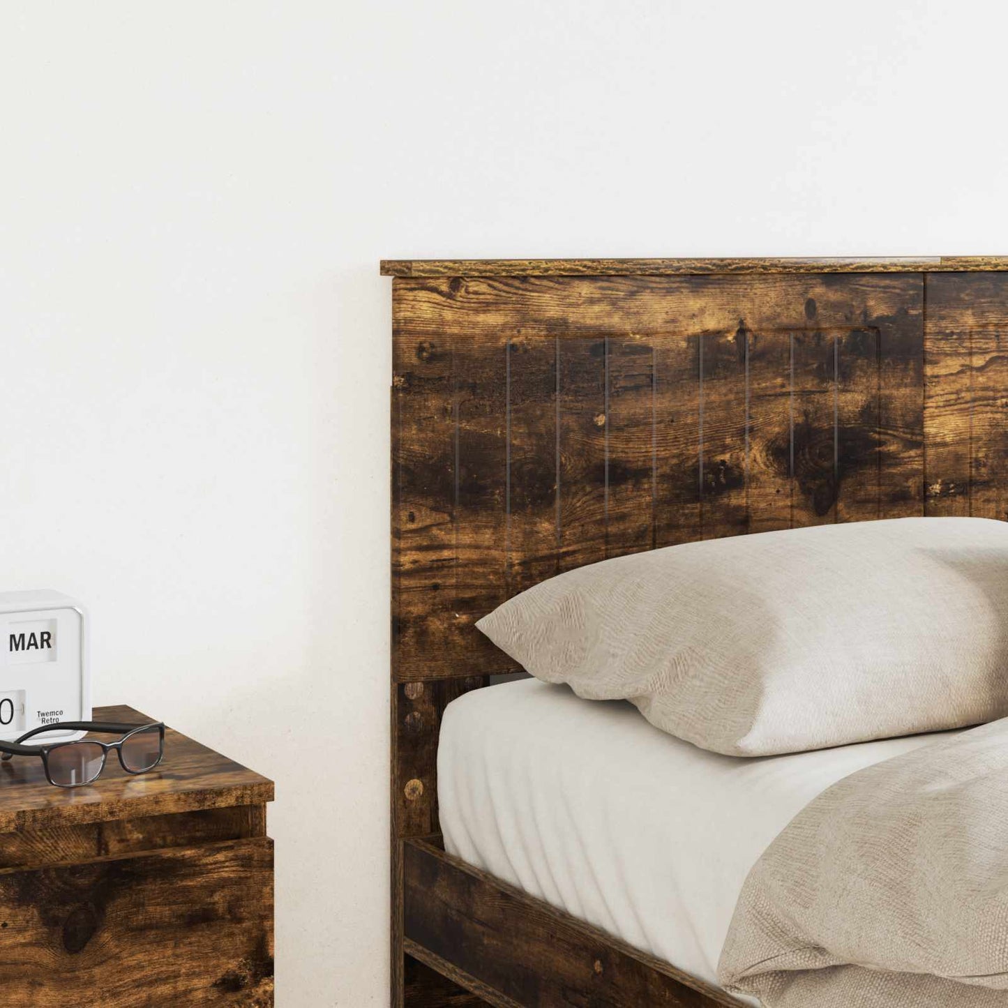 Headboard Smoked Oak Engineered wood