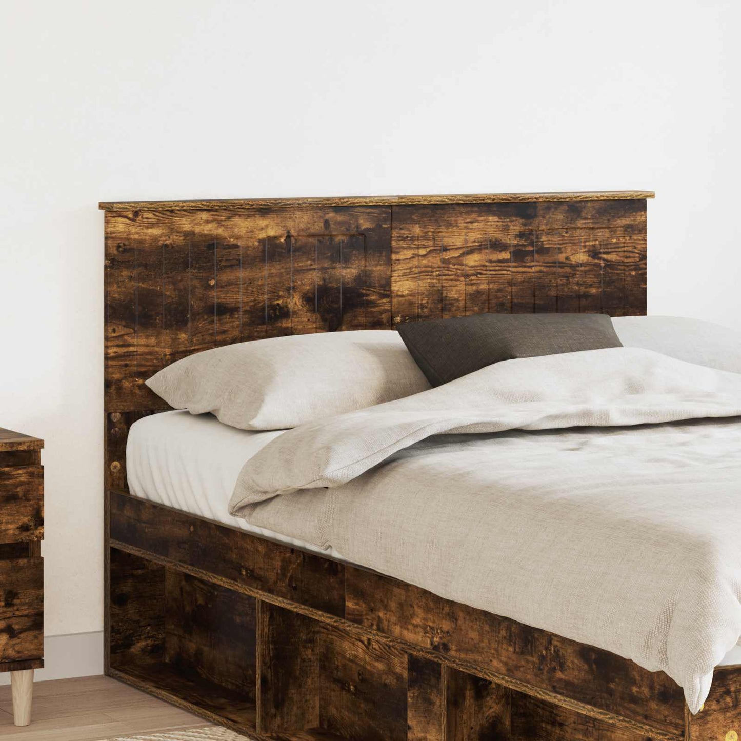 Headboard Smoked Oak Engineered wood