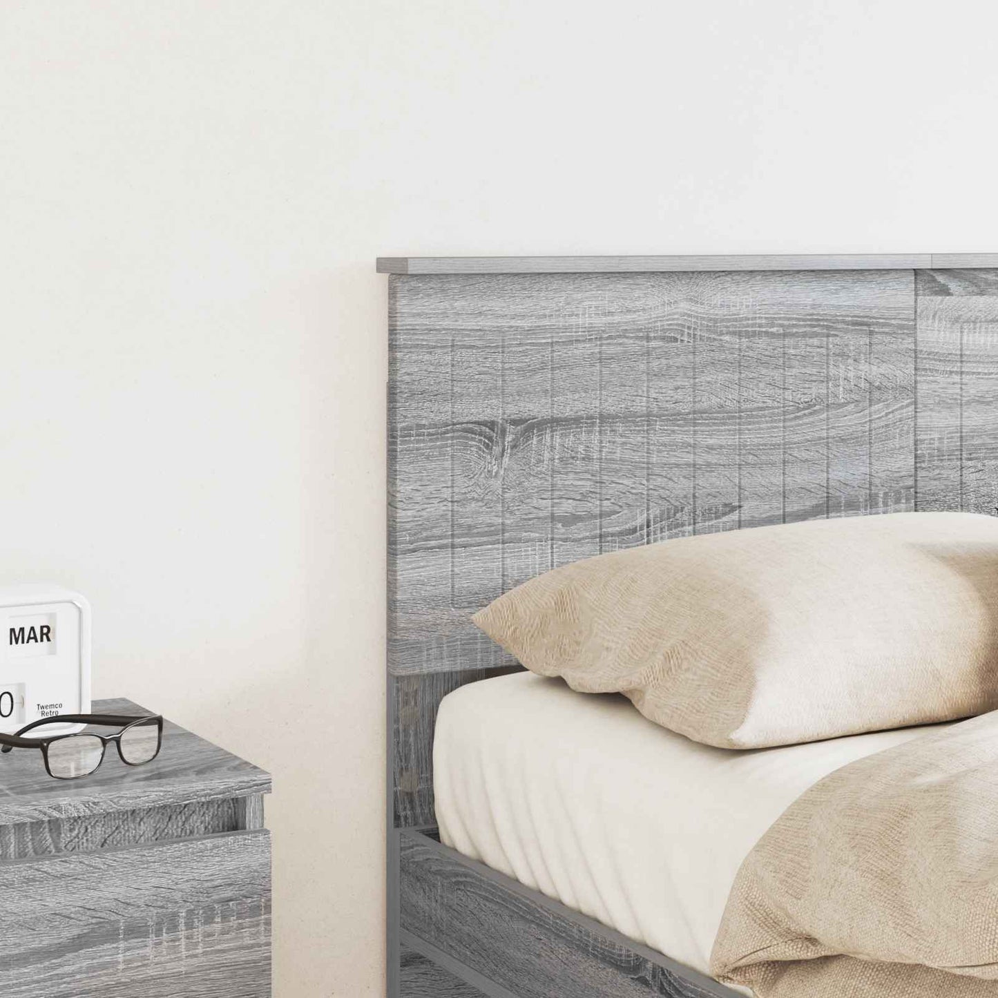 Headboard Grey Sonoma Engineered wood