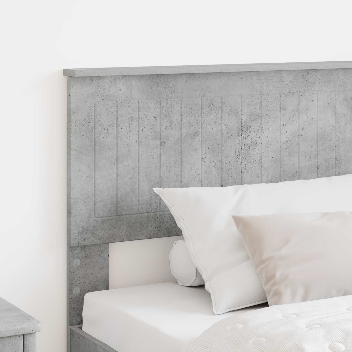 Headboard Concrete Grey Engineered wood