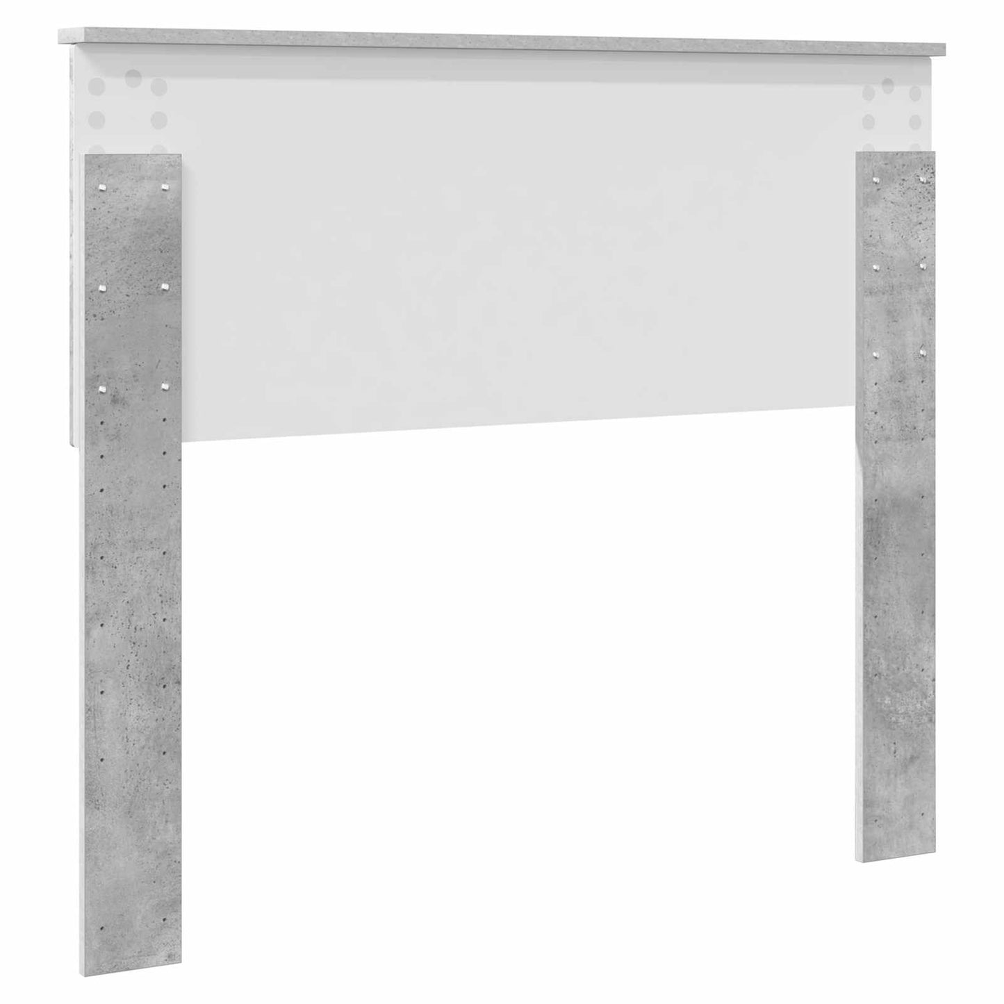 Headboard Concrete Grey Engineered wood