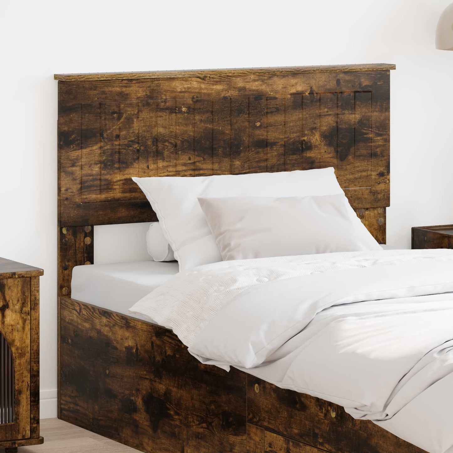 Headboard Smoked Oak Engineered wood