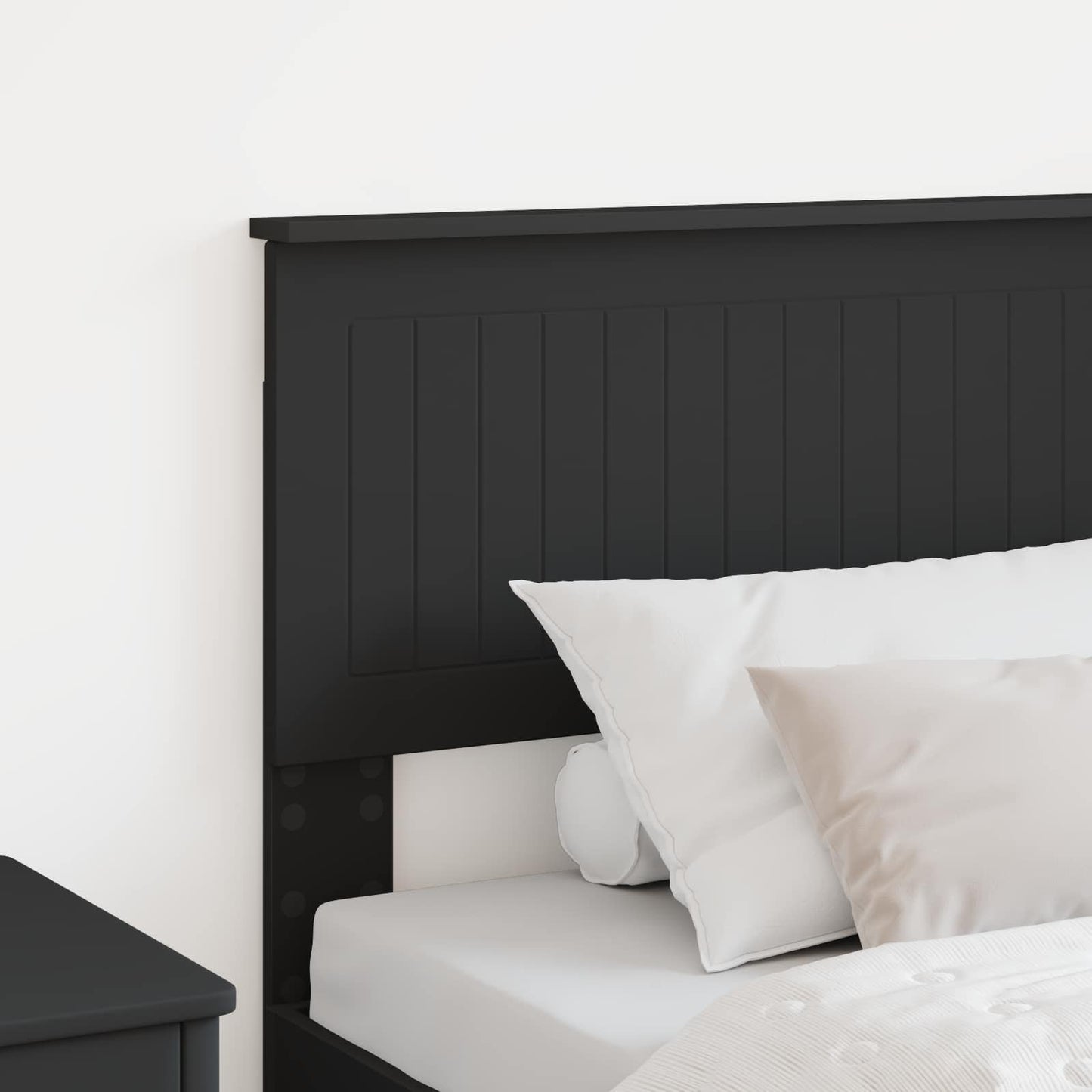 Headboard Black Oak Engineered wood