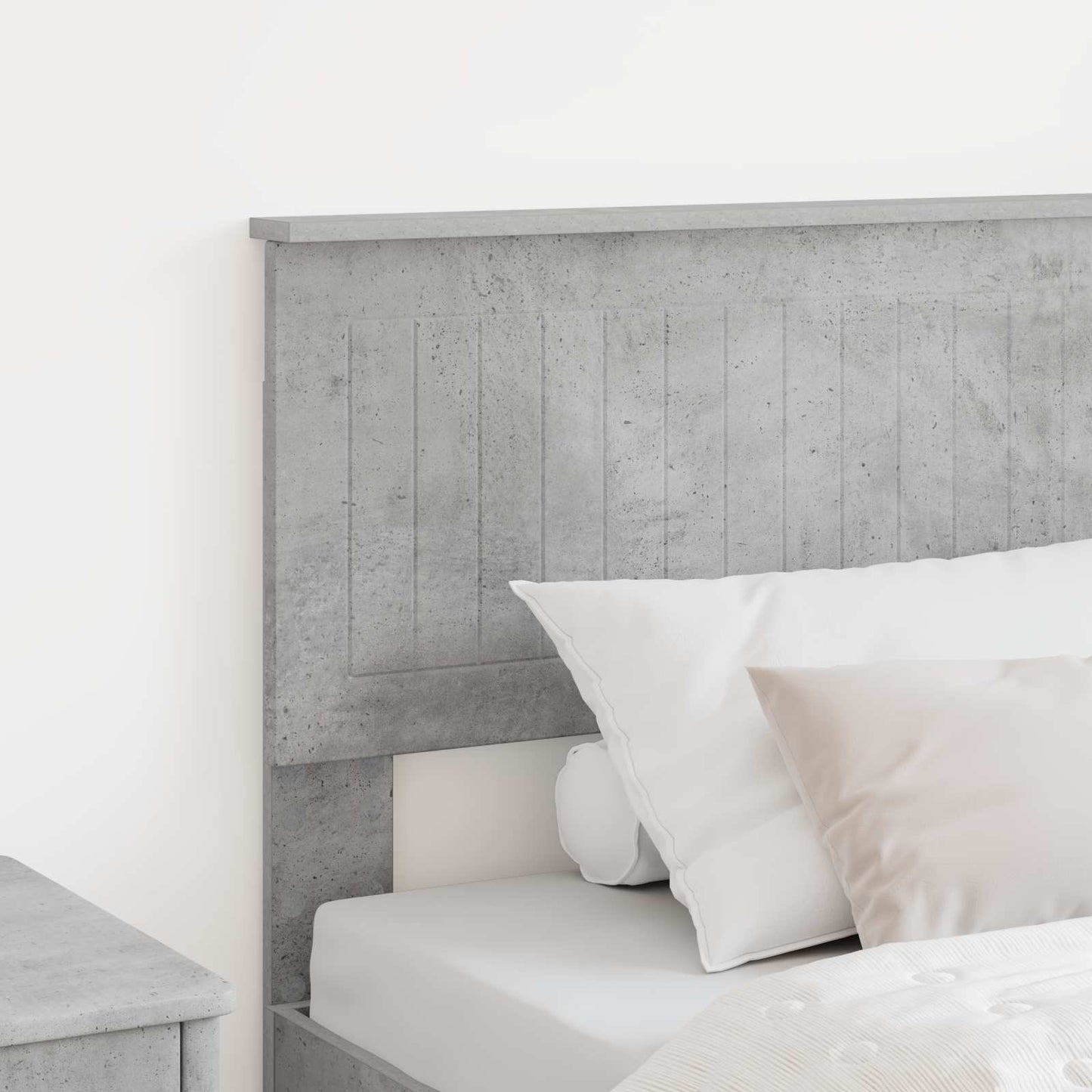 Headboard Concrete Grey Engineered wood