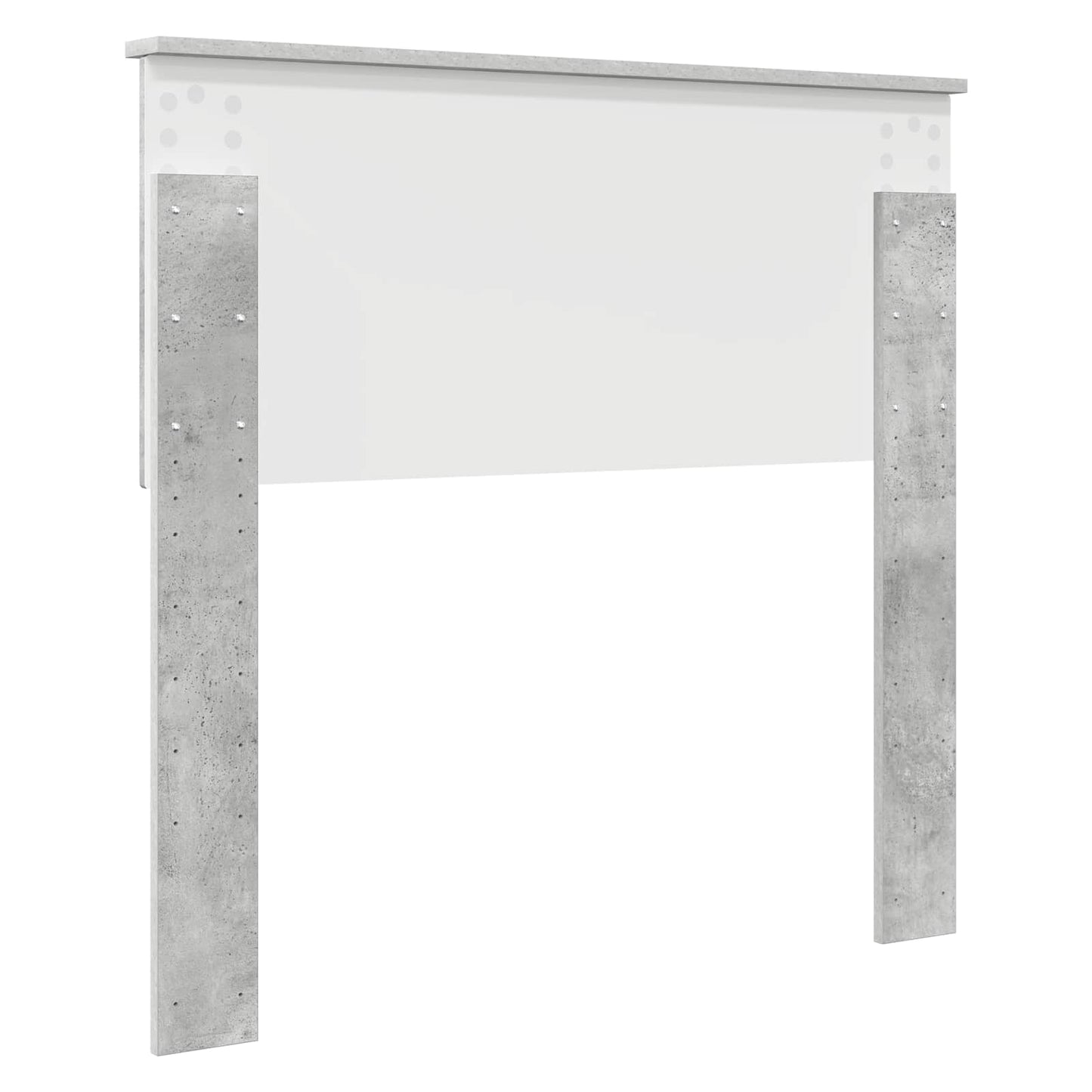 Headboard Concrete Grey Engineered wood