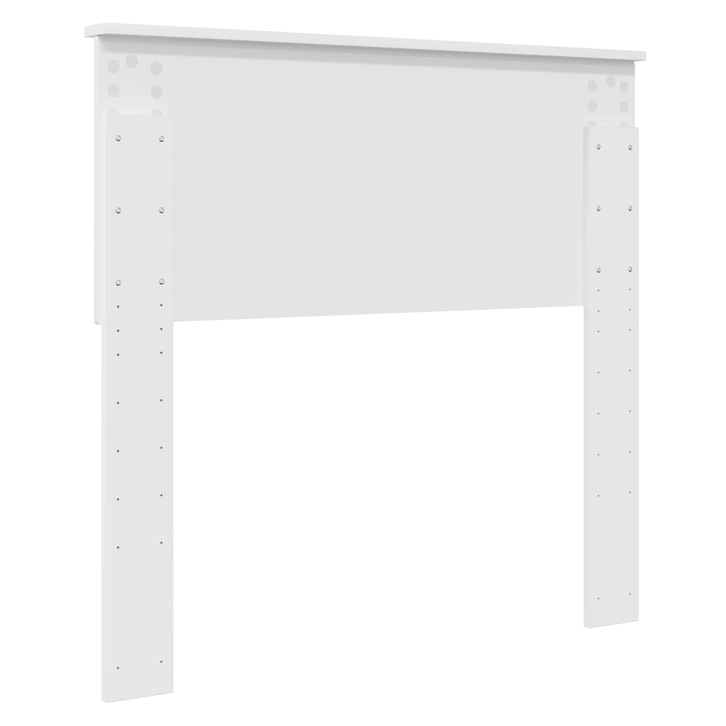 Headboard Gloss White Engineered wood