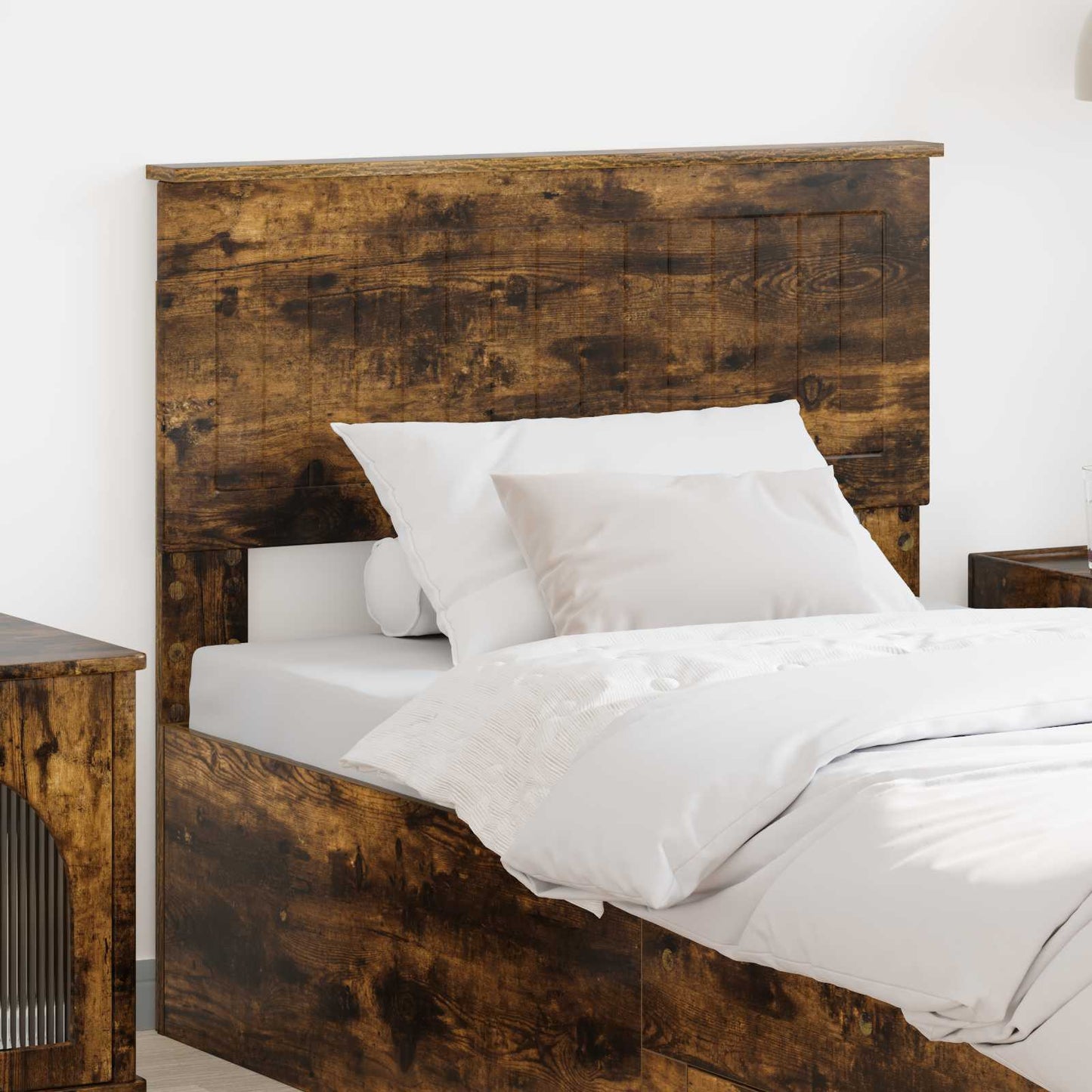 Headboard Smoked Oak Engineered wood