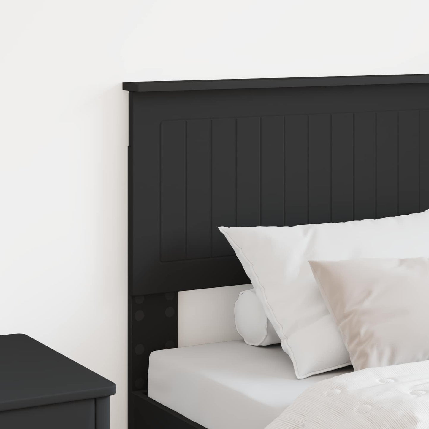 Headboard Black Oak Engineered wood