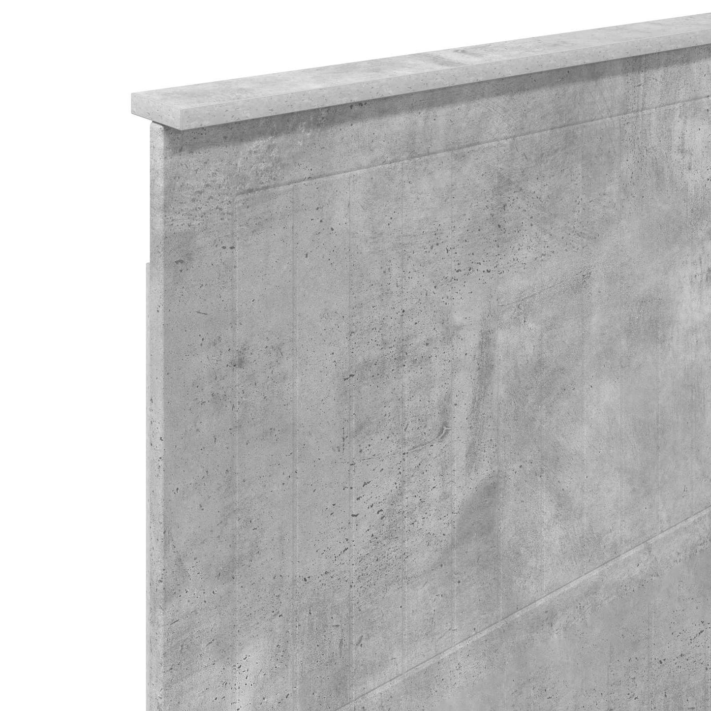 Headboard Concrete Grey Engineered wood
