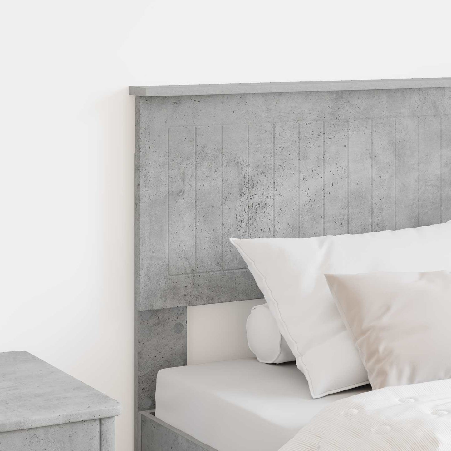 Headboard Concrete Grey Engineered wood