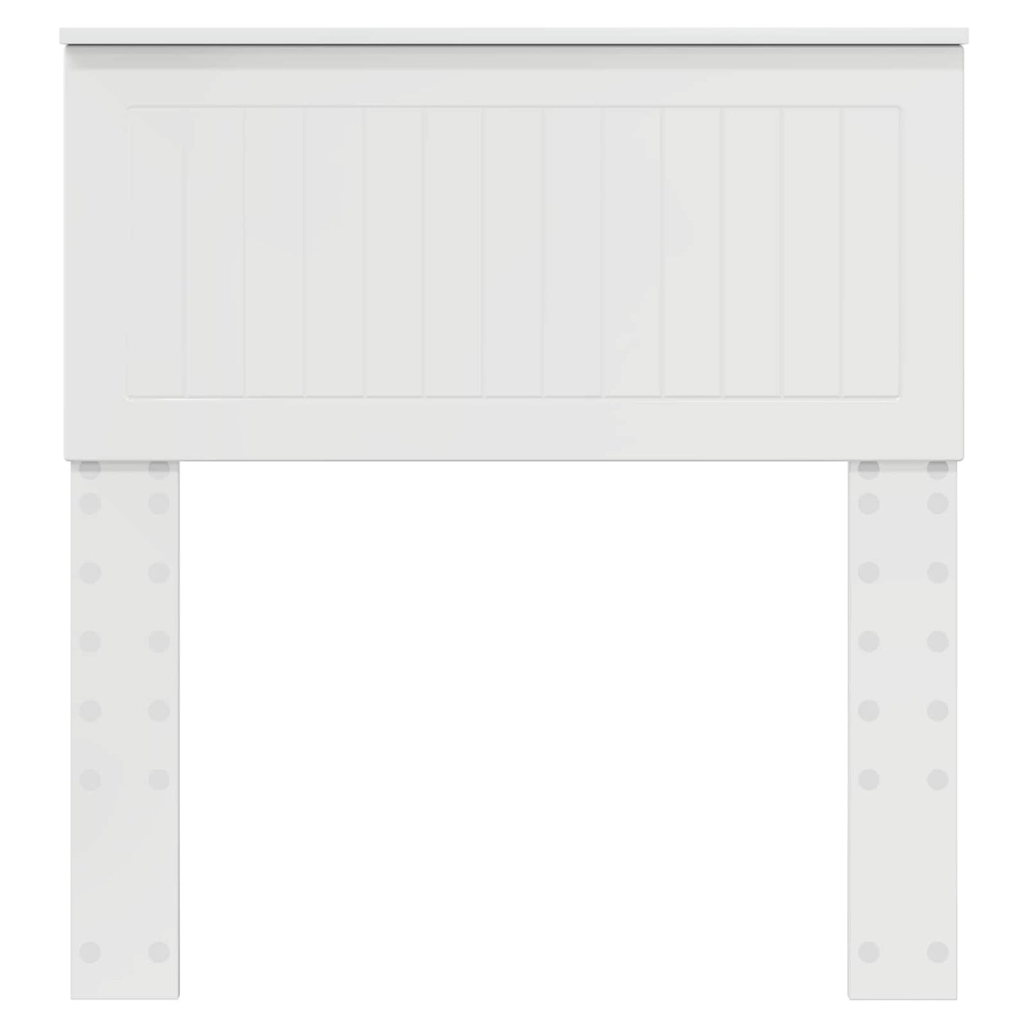 Headboard Gloss White Engineered wood