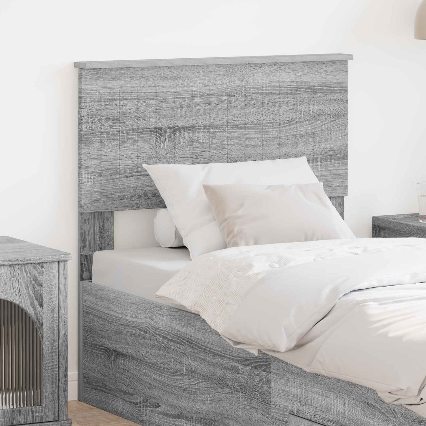Headboard Grey Sonoma Engineered wood