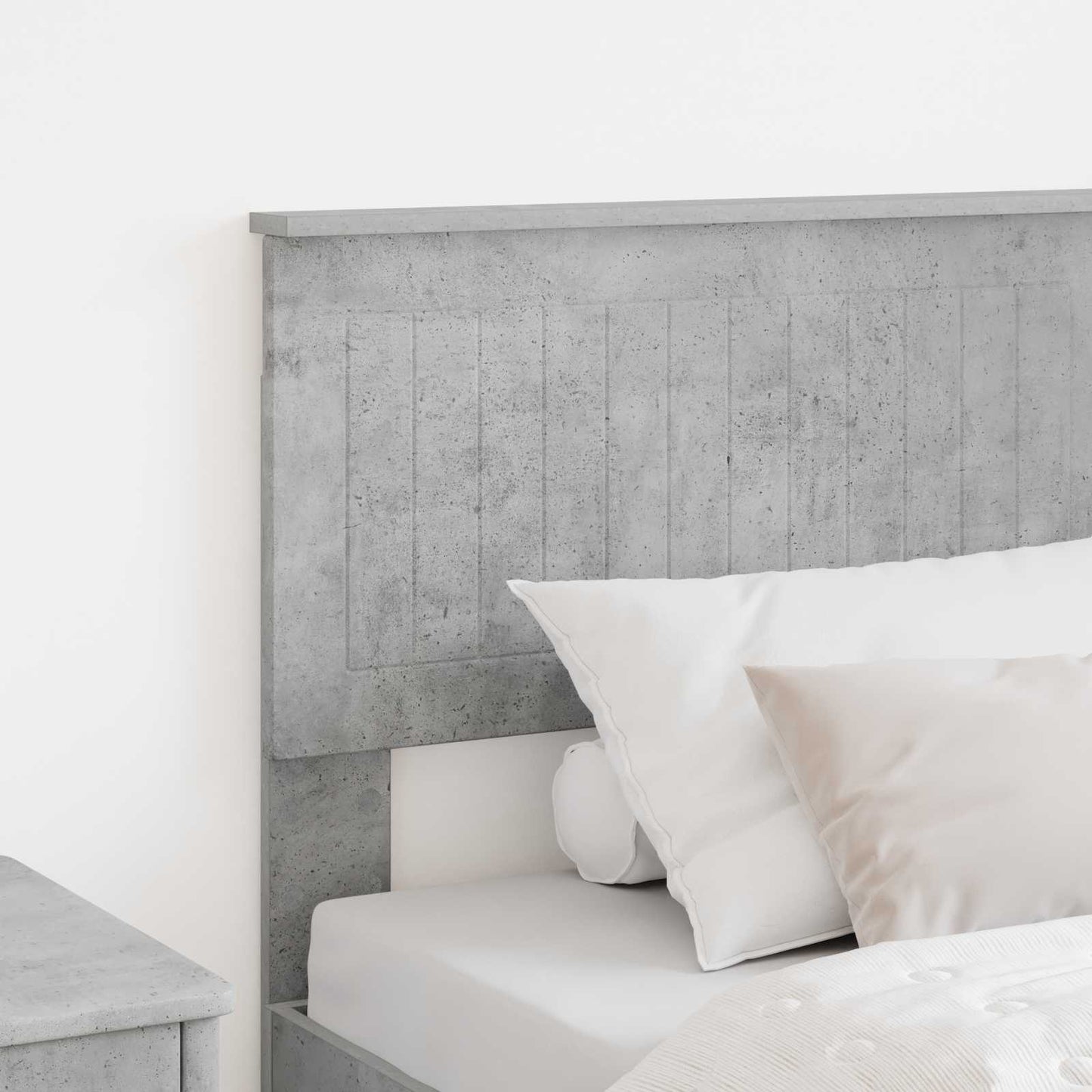Headboard Concrete Grey Engineered wood