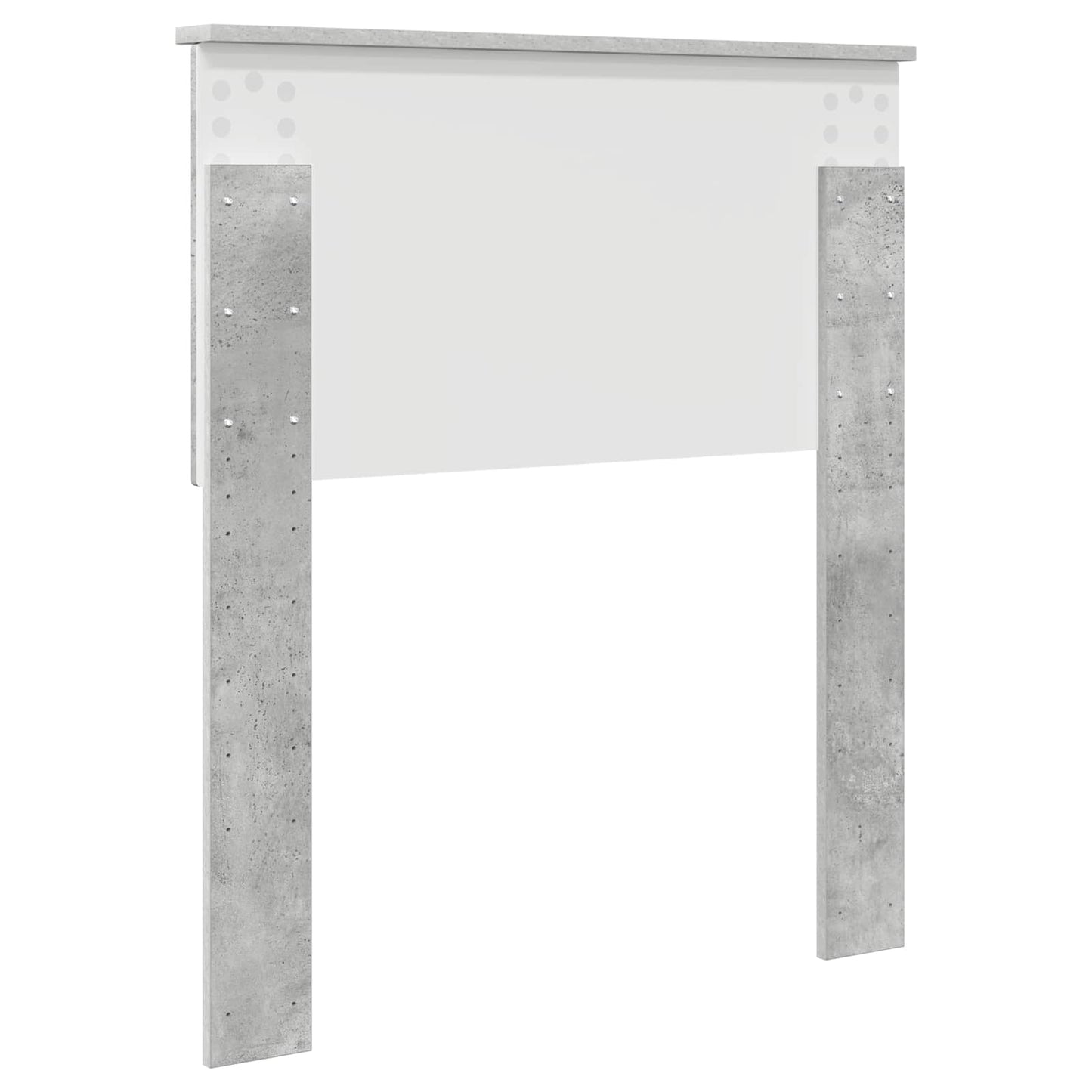 Headboard Concrete Grey Engineered wood