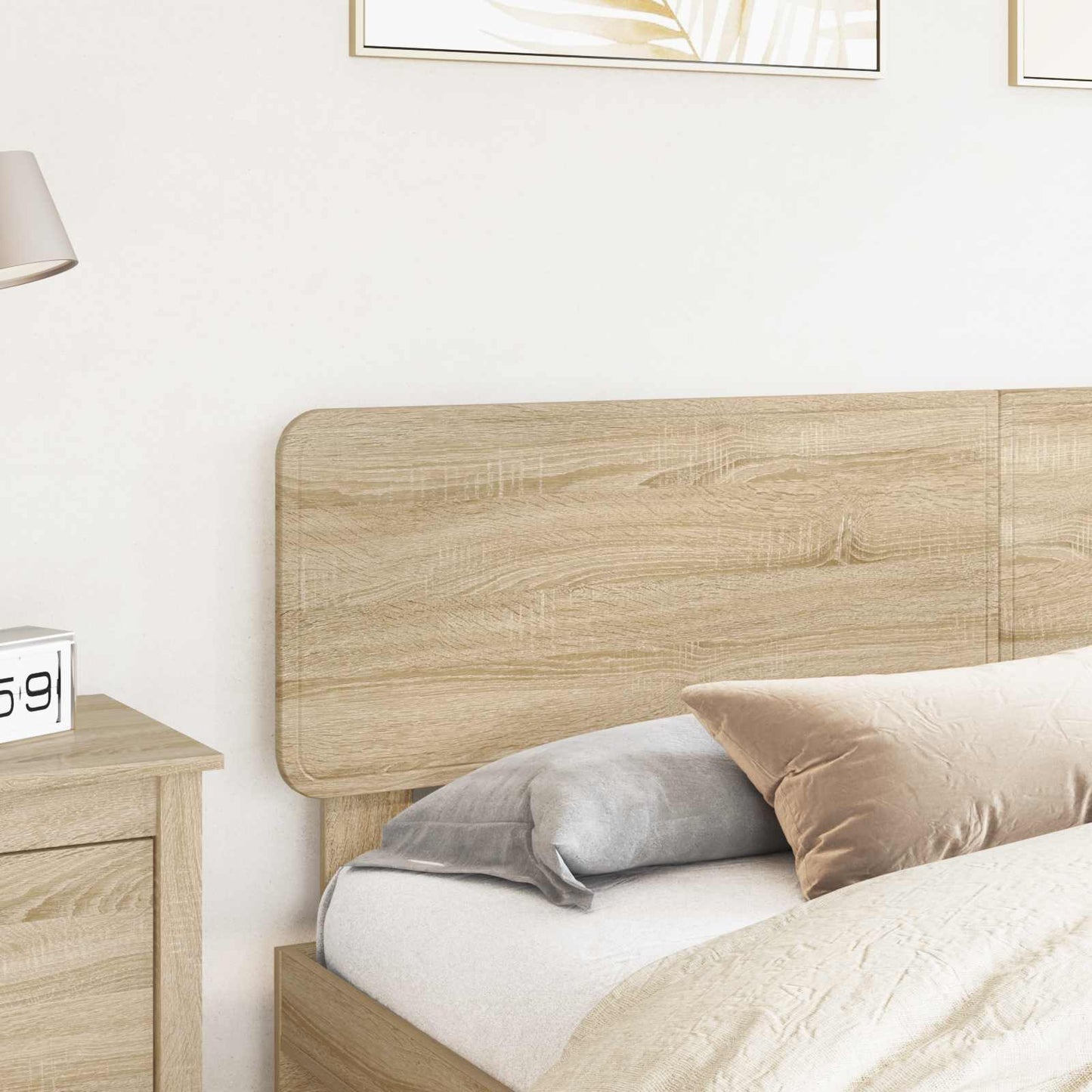 Headboard Sonoma Oak Engineered wood