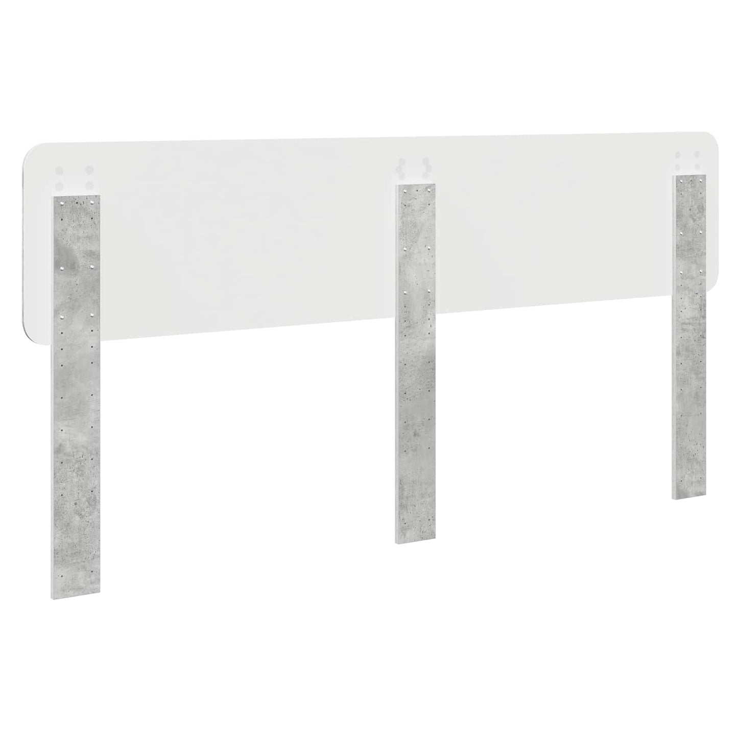 Headboard Concrete Grey Engineered wood