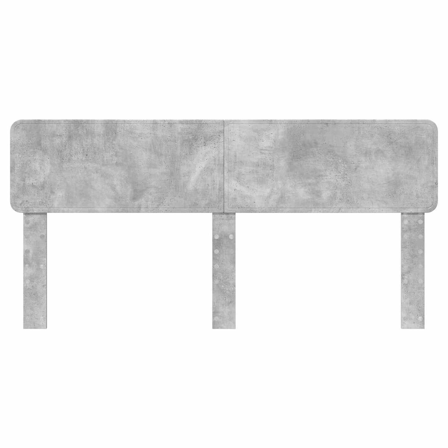 Headboard Concrete Grey Engineered wood