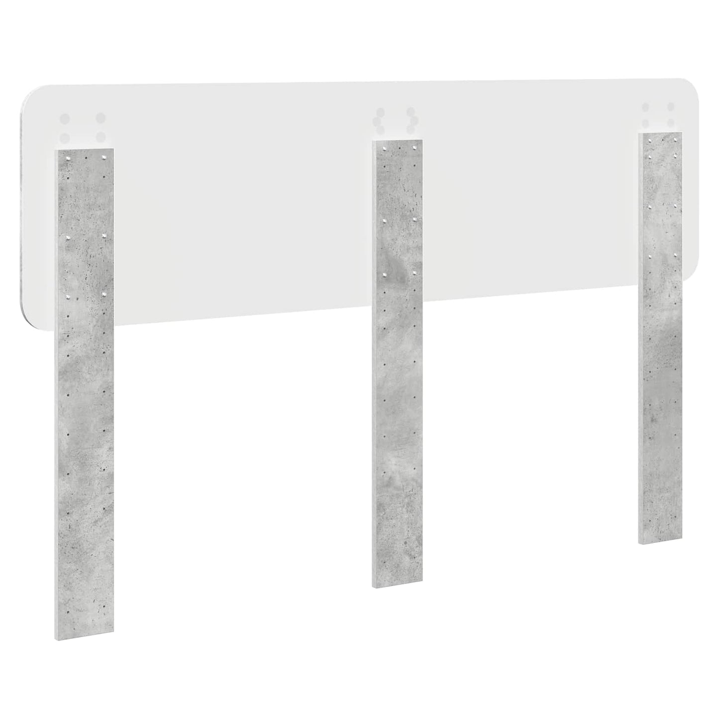 Headboard Concrete Grey Engineered wood