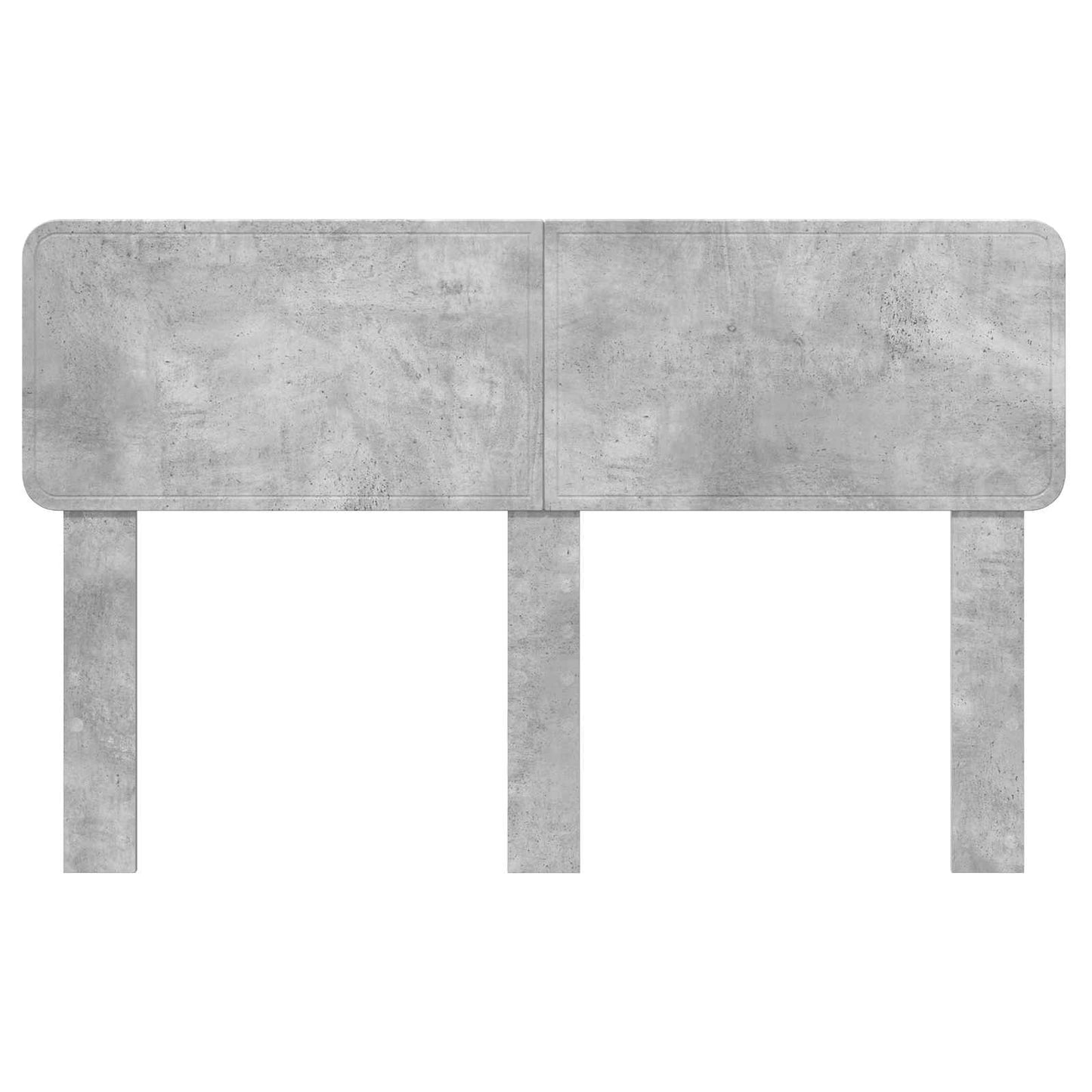 Headboard Concrete Grey Engineered wood
