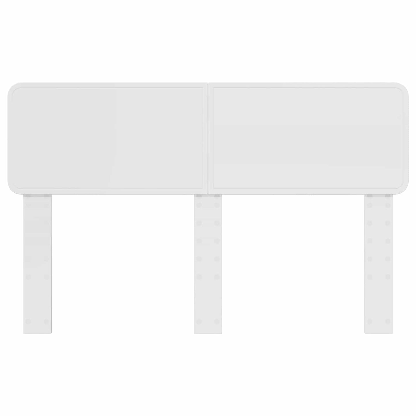 Headboard Gloss White Engineered wood