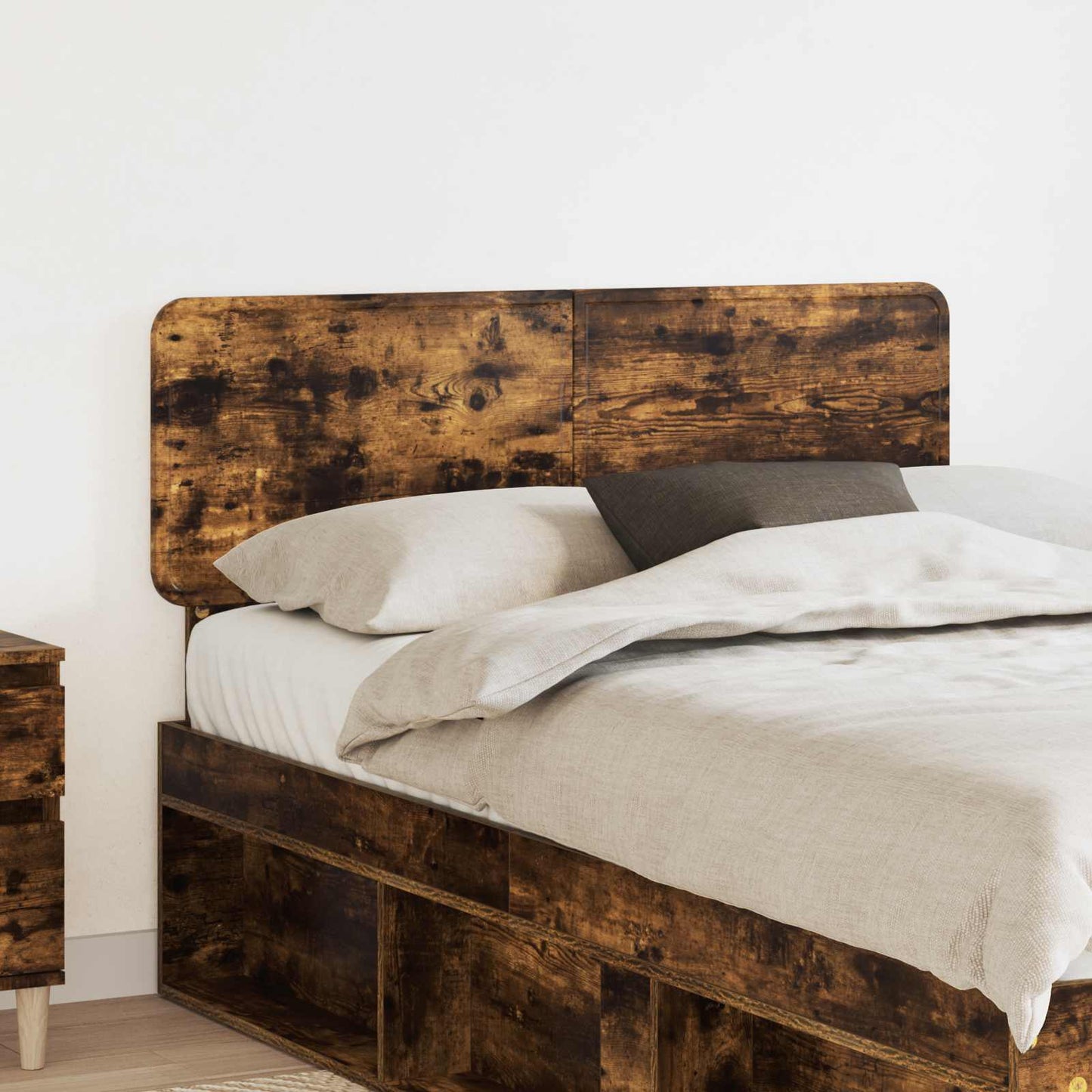 Headboard Smoked Oak Engineered wood