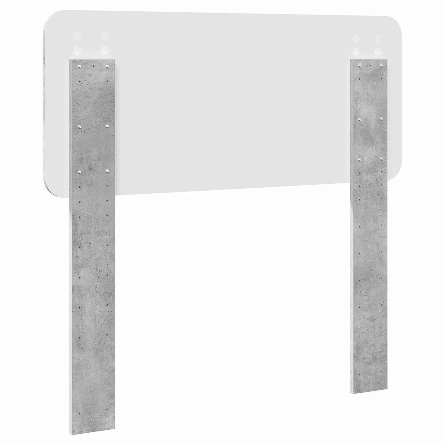 Headboard Concrete Grey Engineered wood