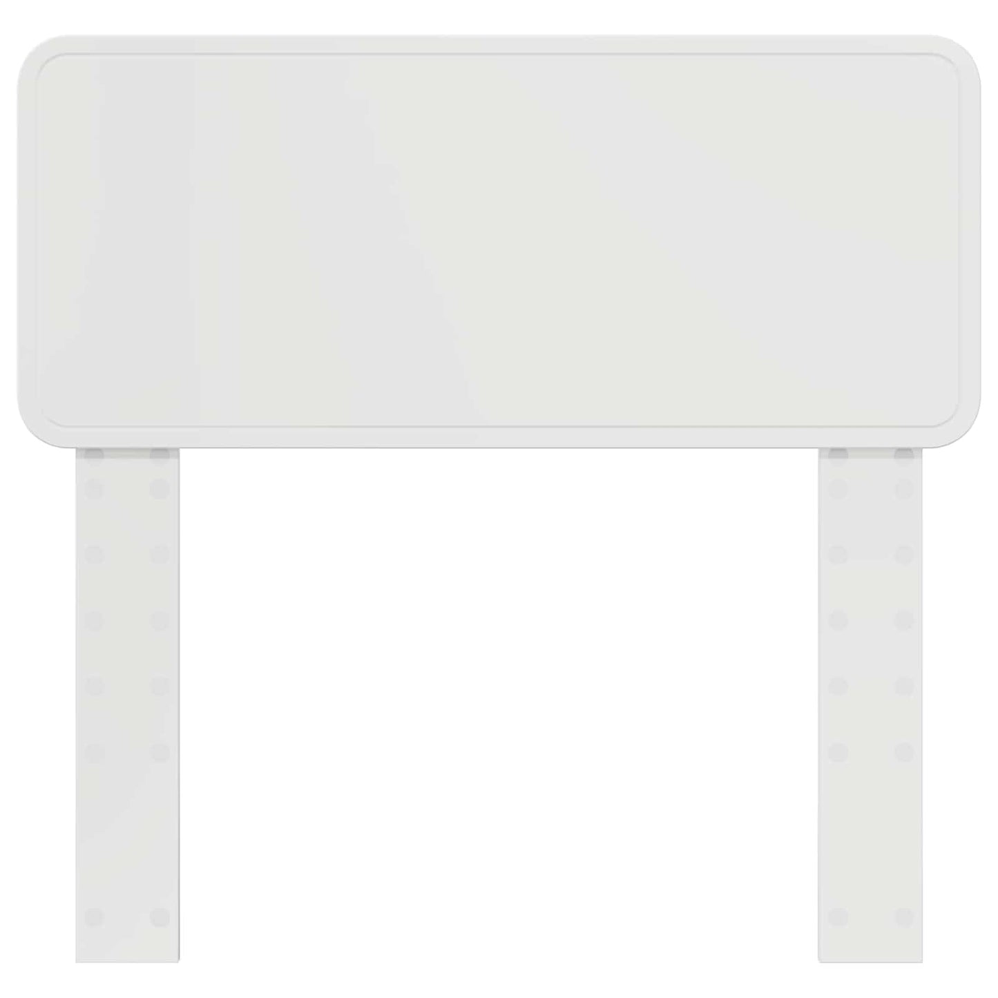 Headboard Gloss White Engineered wood