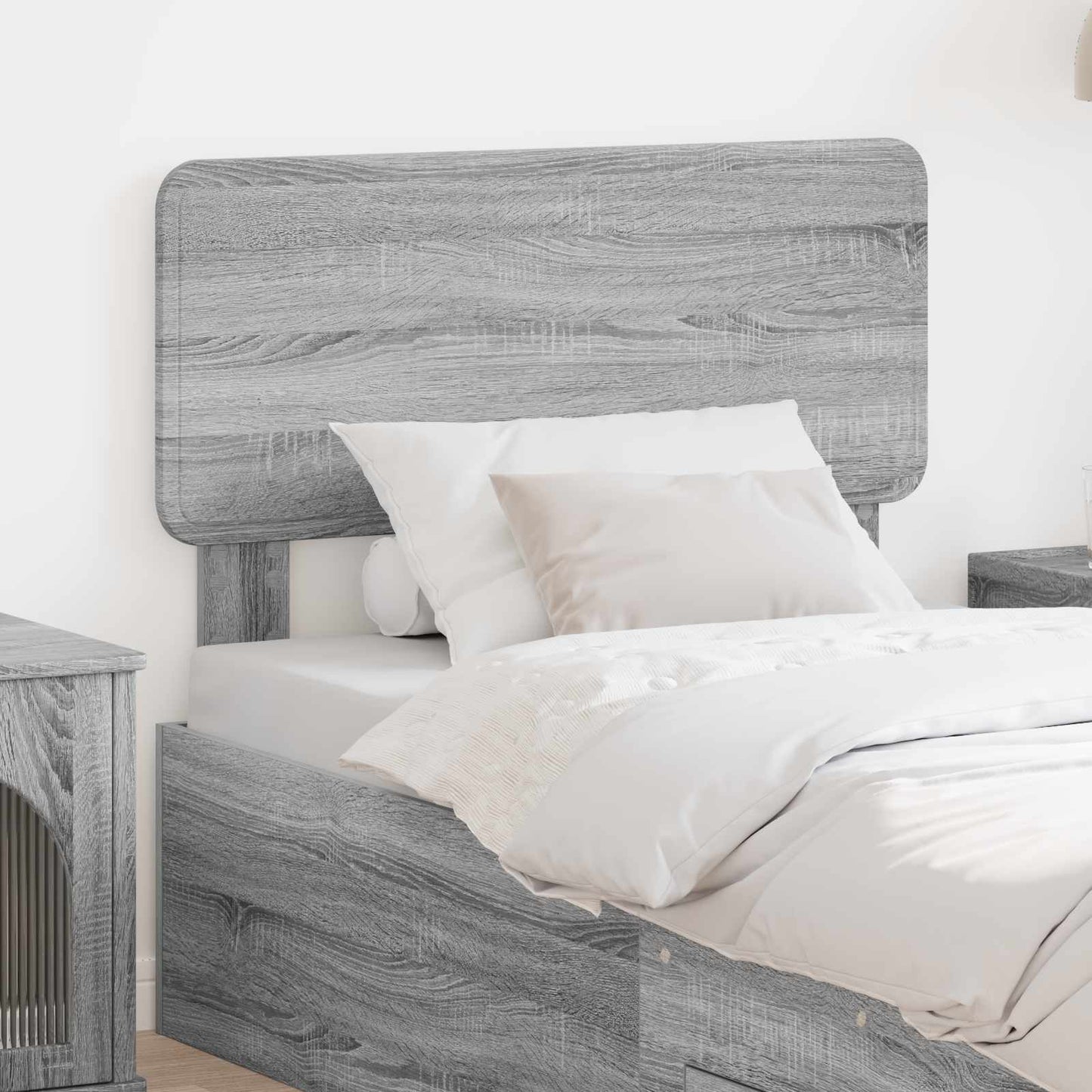 Headboard Grey Sonoma Engineered wood