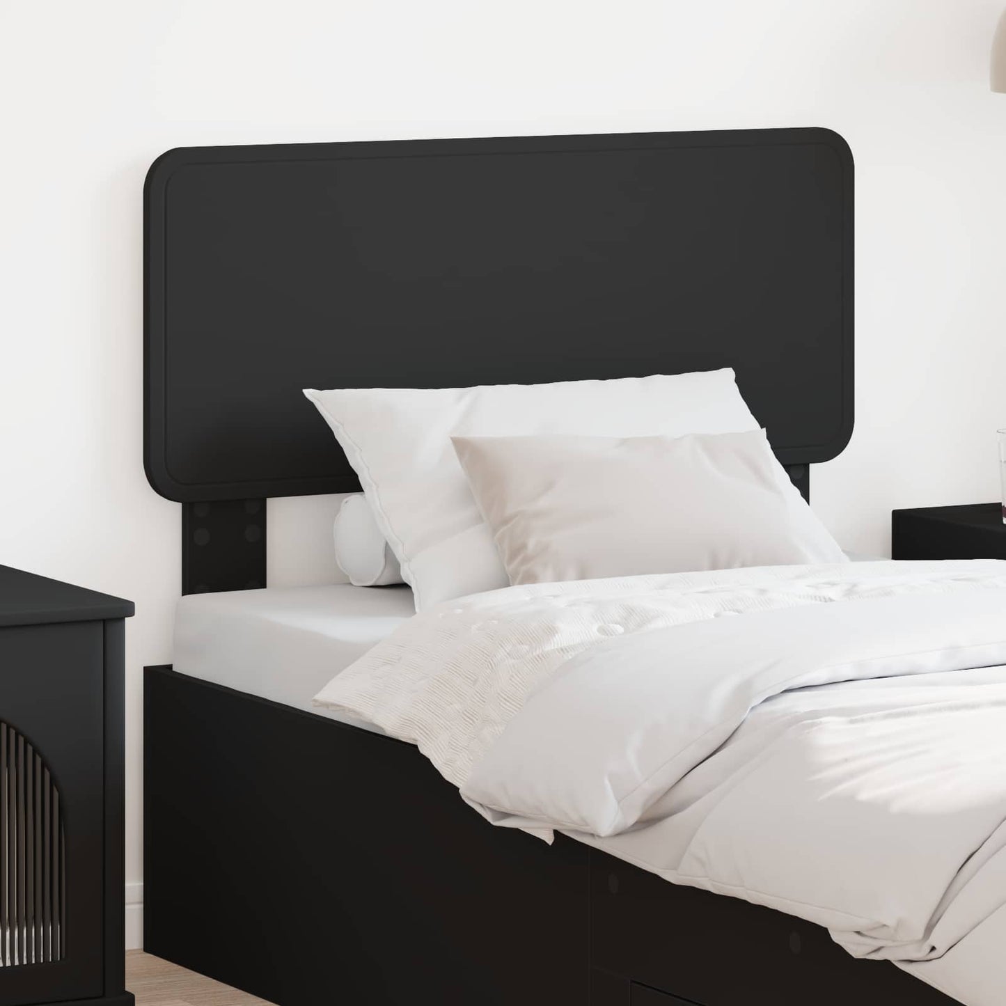 Headboard Black Oak Engineered wood