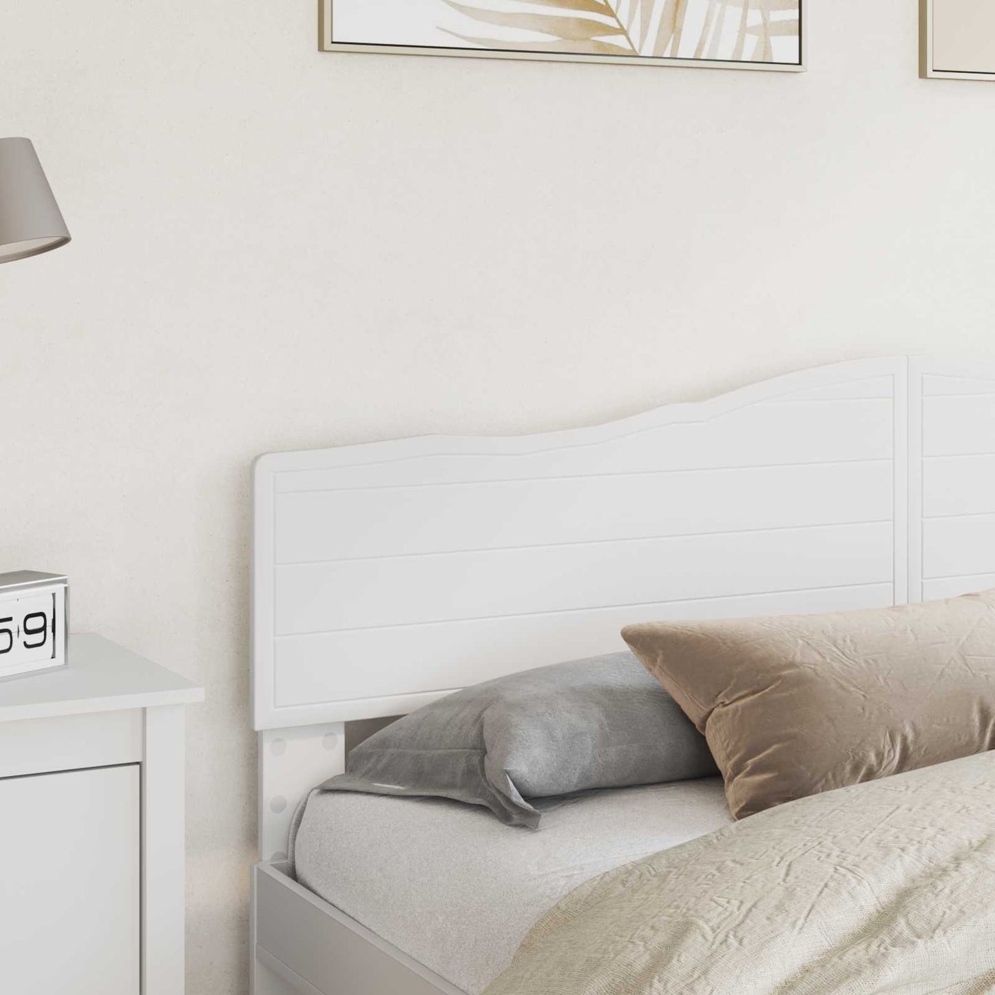 Headboard White Engineered wood