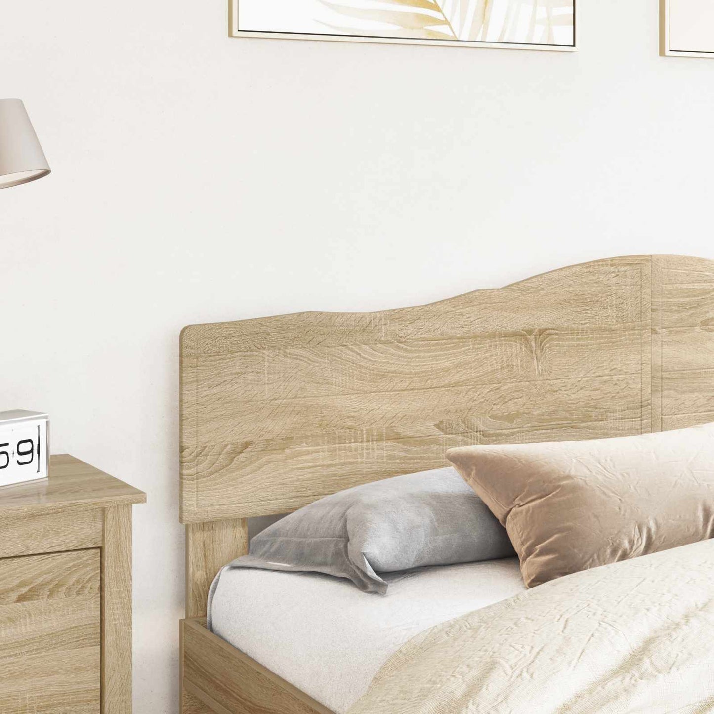 Headboard Sonoma Oak Engineered wood