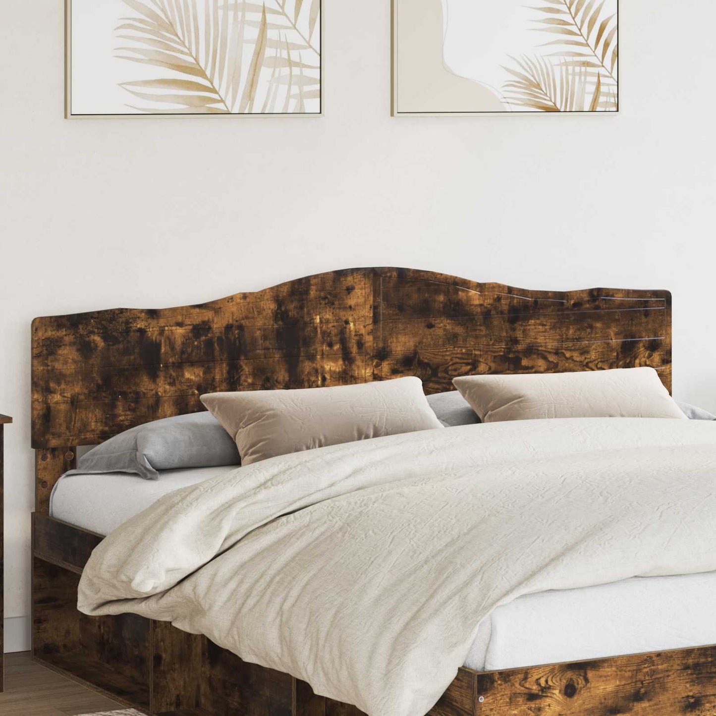 Headboard Smoked Oak Engineered wood