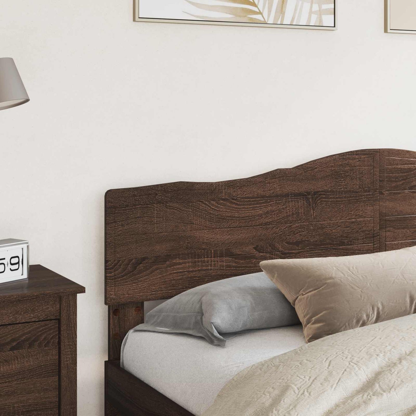 Headboard Brown Oak Engineered wood